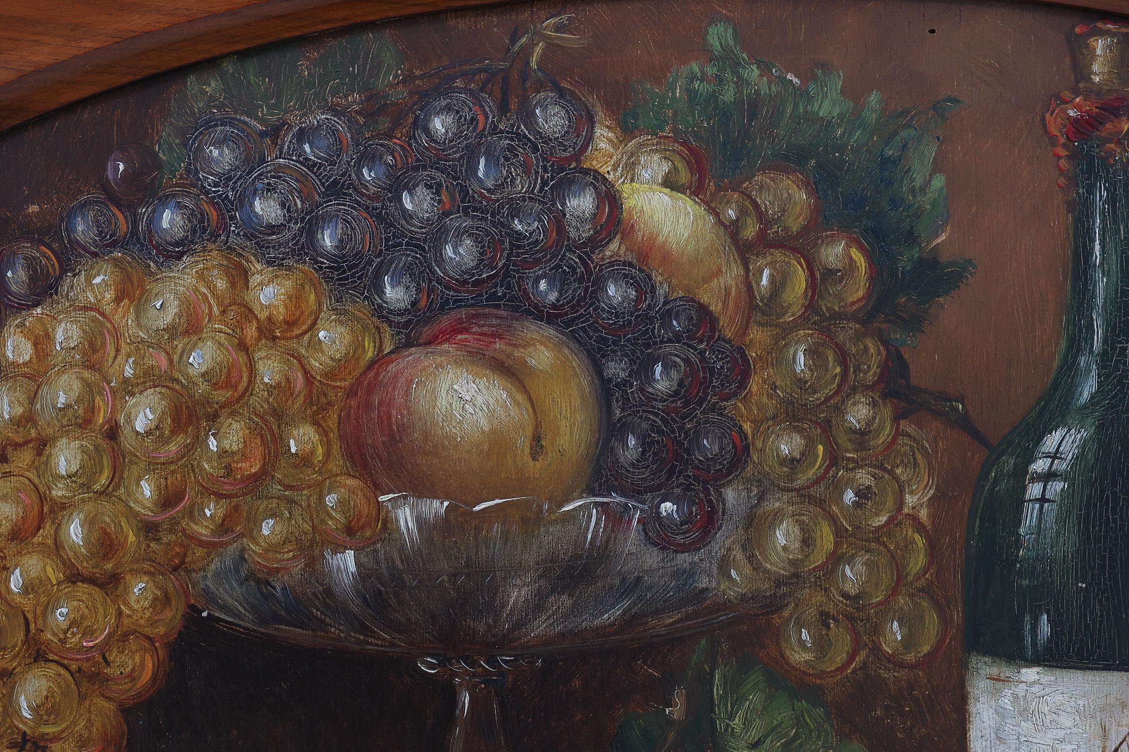 Bois Nature morte à l'huile sur bois de l'Artiste belge A. Heynderickx, 1922 en vente