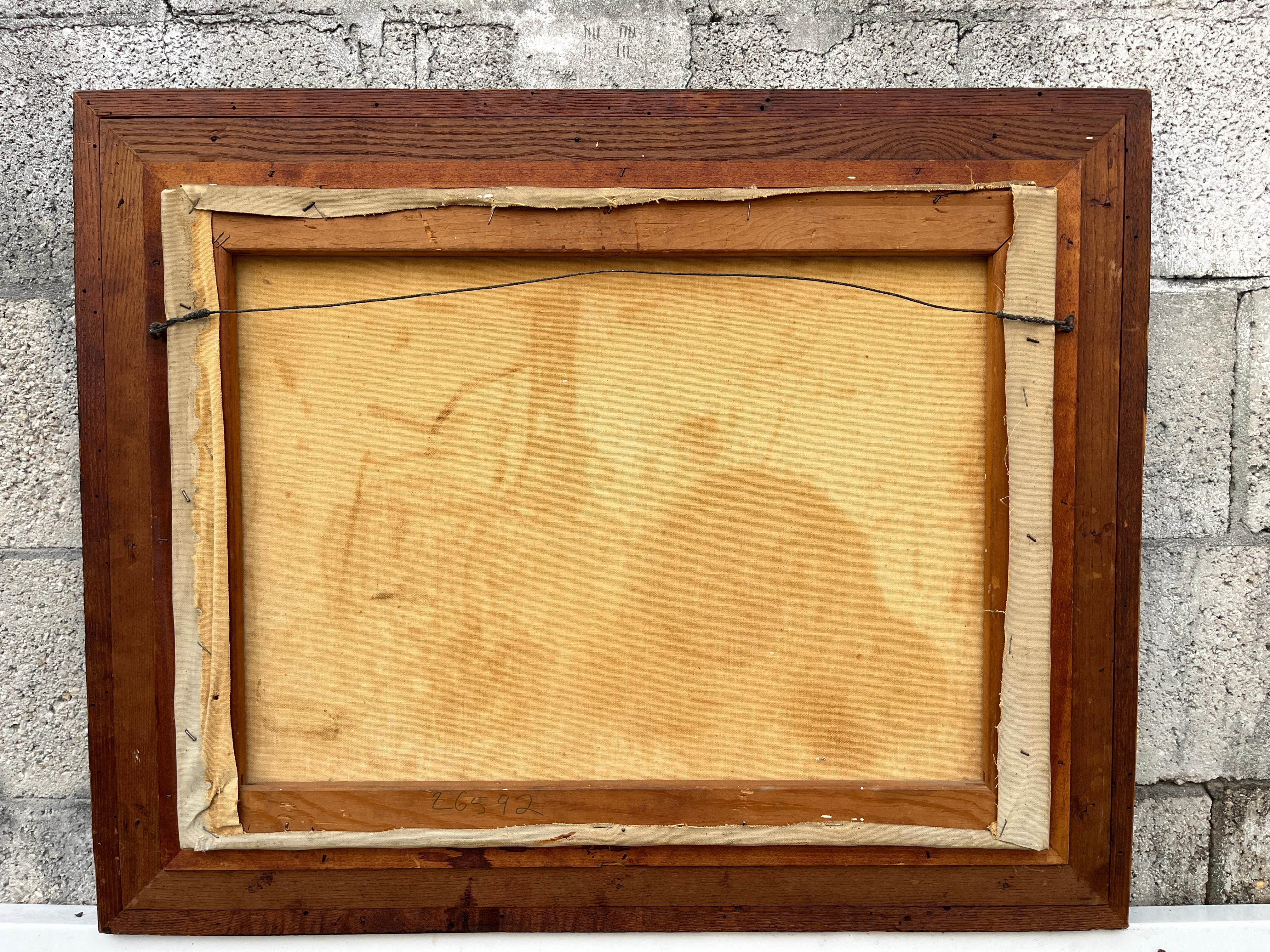 Stillleben Original Ölgemälde auf Leinwand, gerahmt und vom Künstler signiert. im Angebot 7