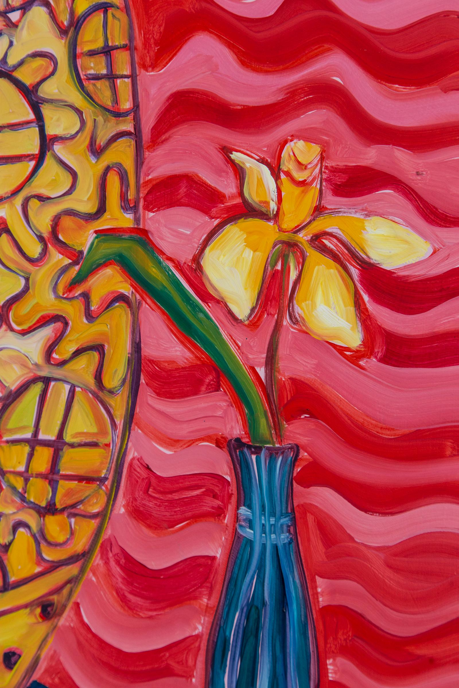 Fine XX secolo Pittura di una natura morta, Artista Jane Kewin in vendita