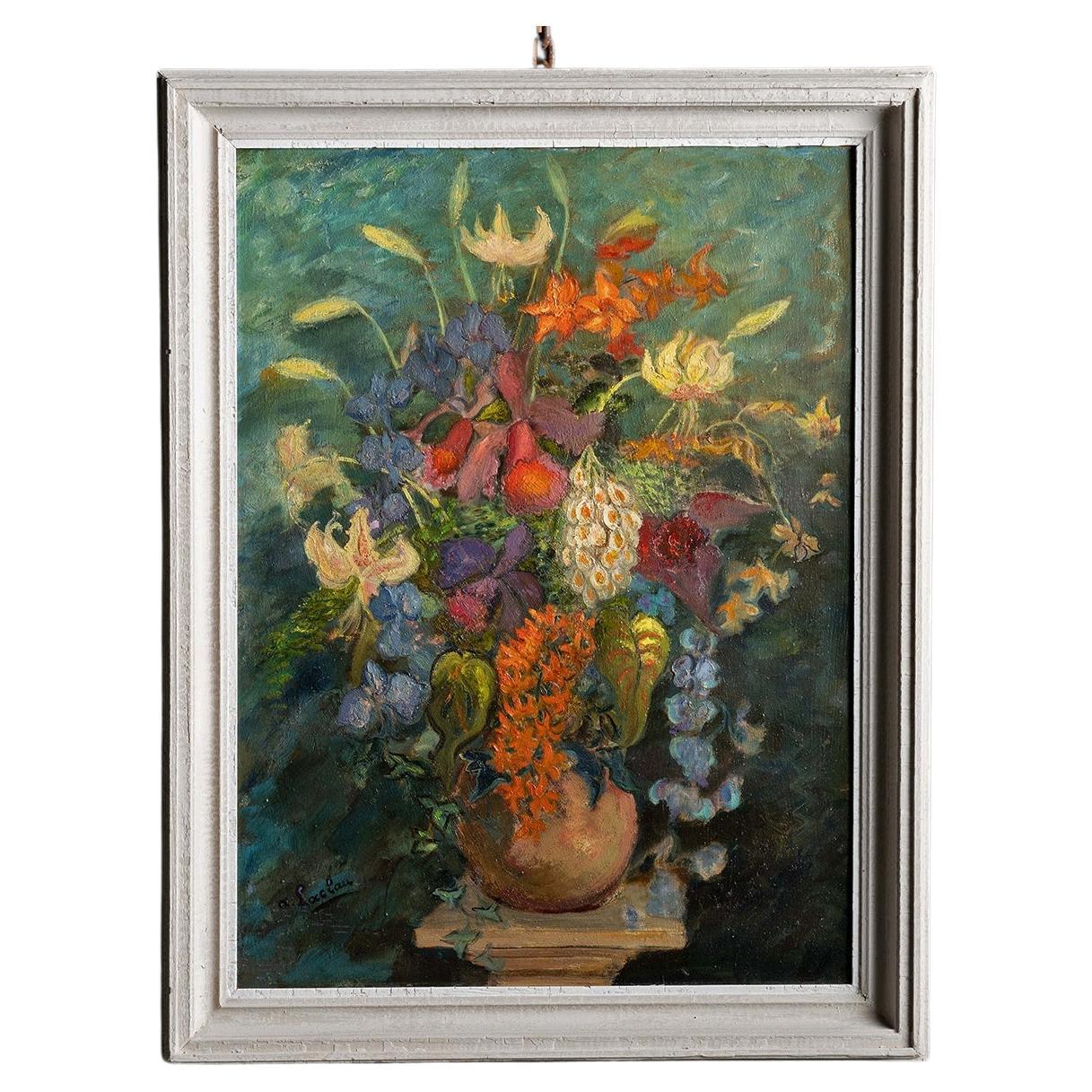 Still Life Painting, France circa 1950