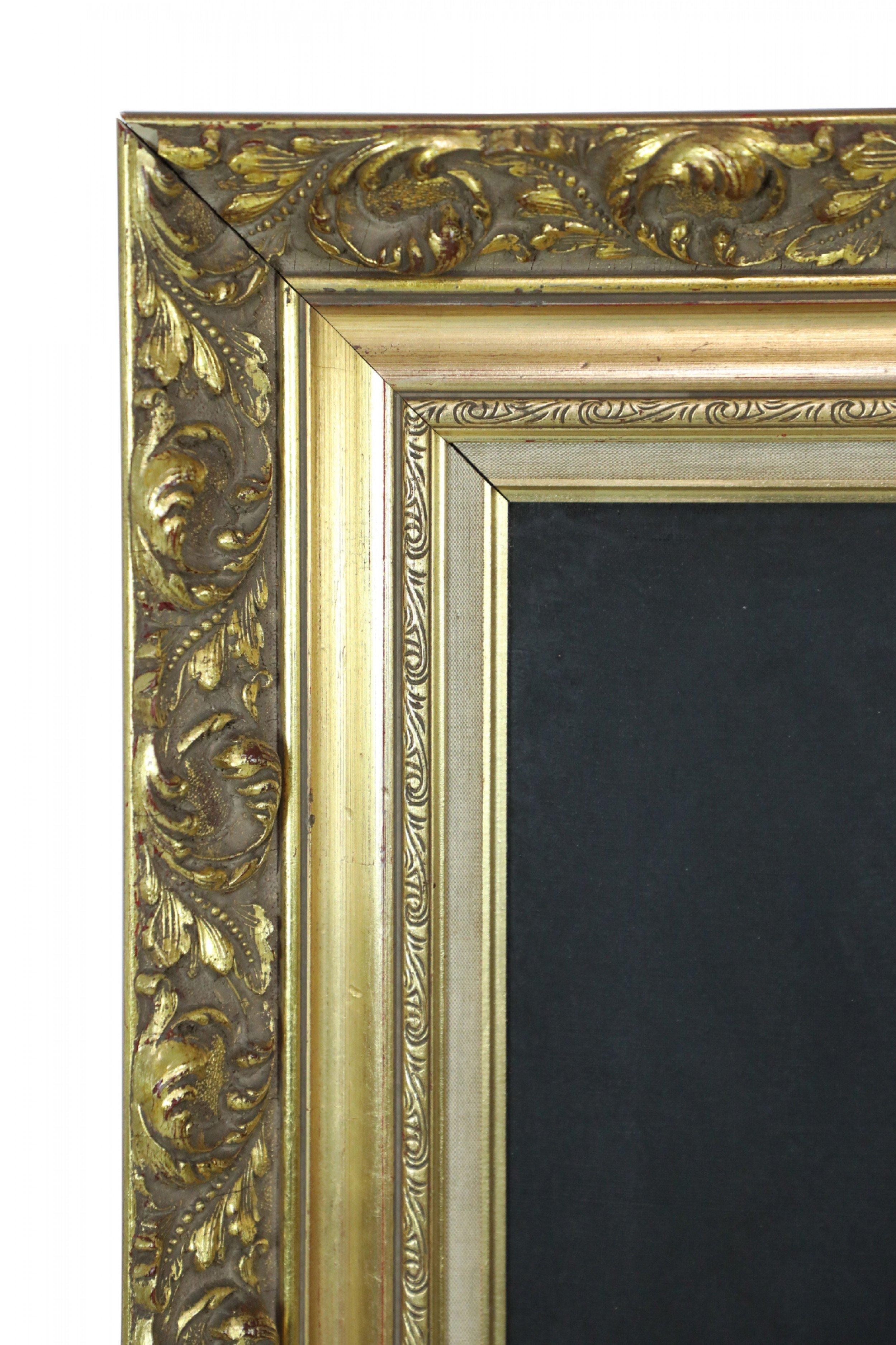 Still Life Painting of Gourds in 19th Century Giltwood Frame For Sale 5