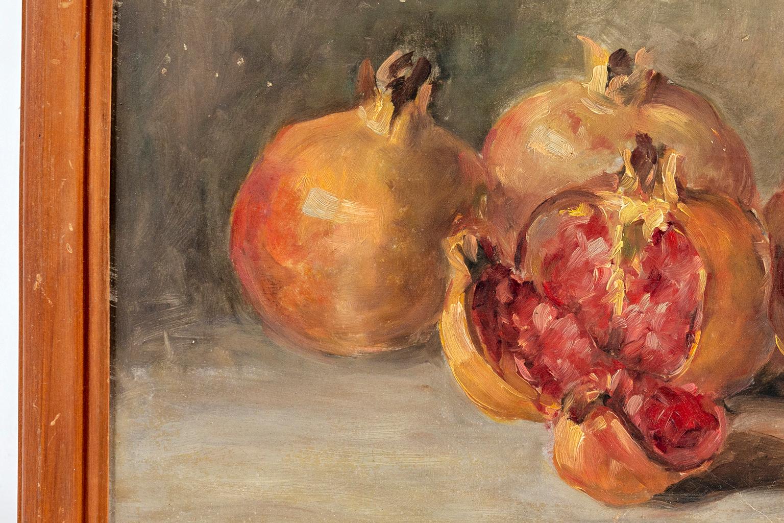 paintings of pomegranates