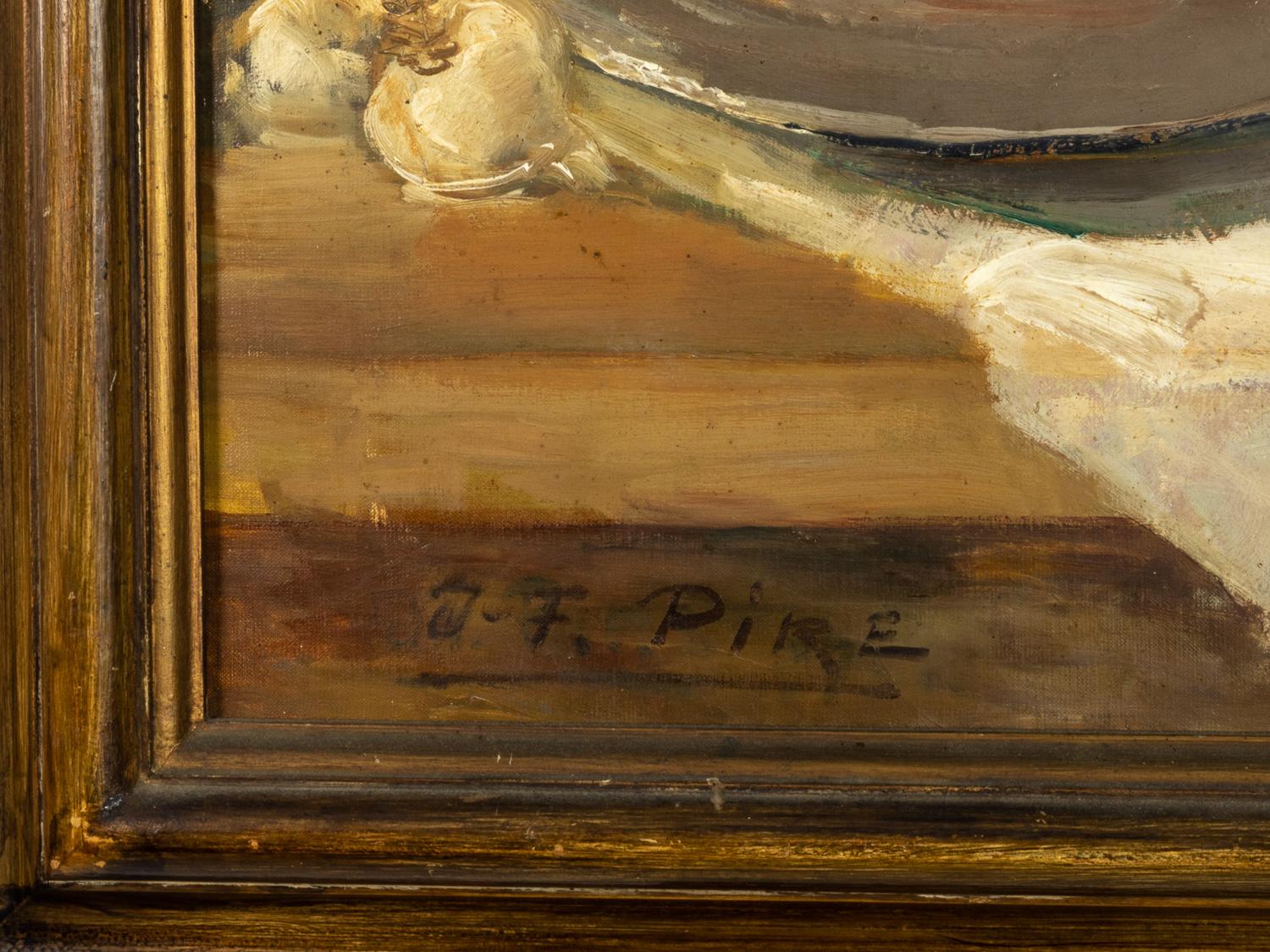 Belge Nature morte, tableau Pronvençal de Marcel Pire, belge, encadrée en vente