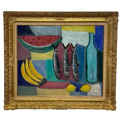 Still Life Painting 'Tres Pescados' by California Artist Jonathan Taylor