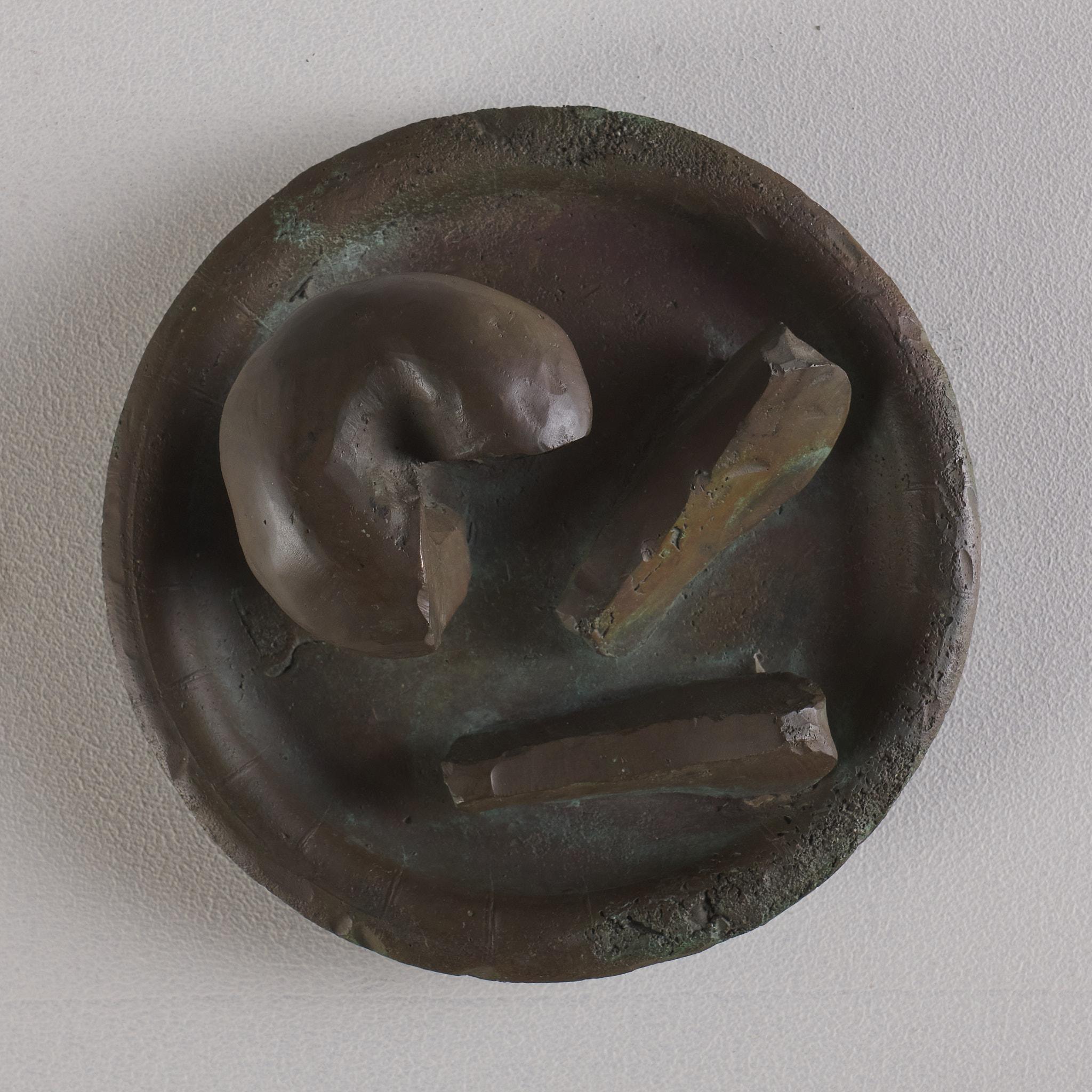 Carved Still Life Sculpture of An Apple For Sale