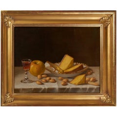 Antique Still Life with Cake by John F. Francis