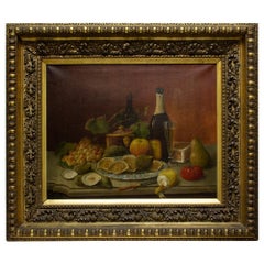 Still Life with Champagne and Oysters