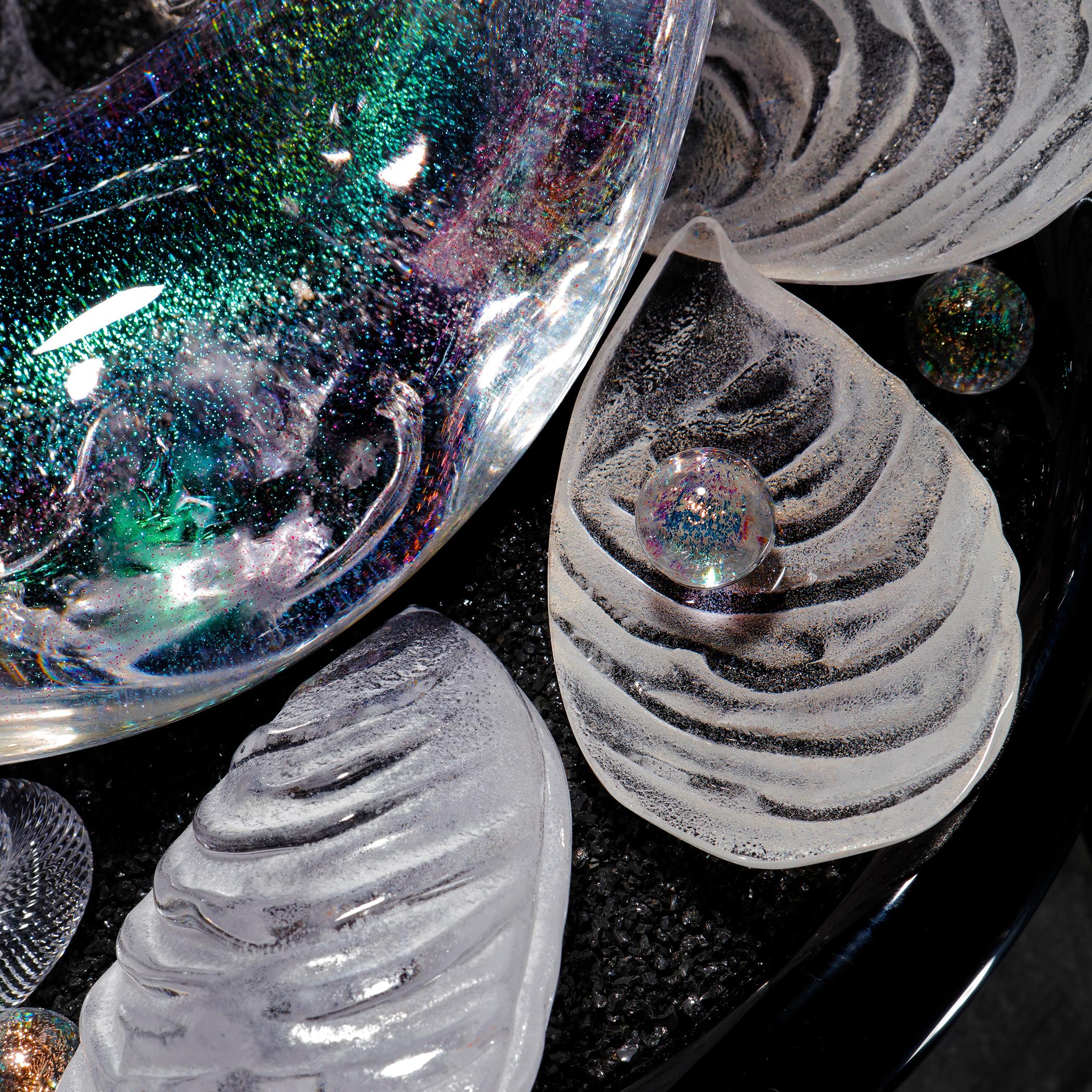 Still Life with Fish & Molluscs, a Glass Still Life Art Work by Elliot Walker 3