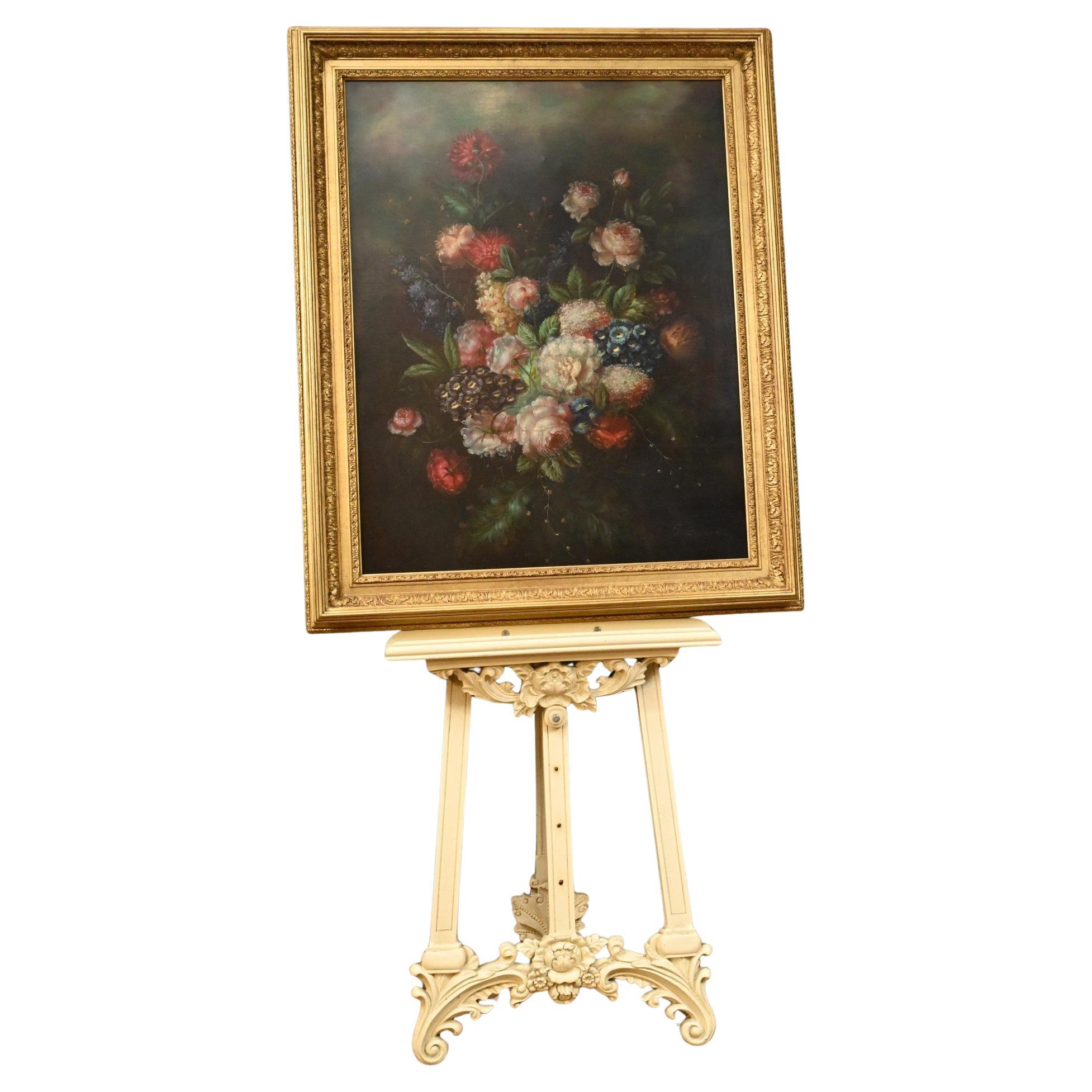 Naturaleza muerta con flores Pintura al óleo holandesa Espray floral