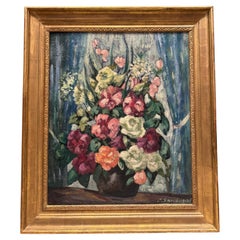 Nature morte aux fleurs, Emile GAUDISSARD (1872-1956)