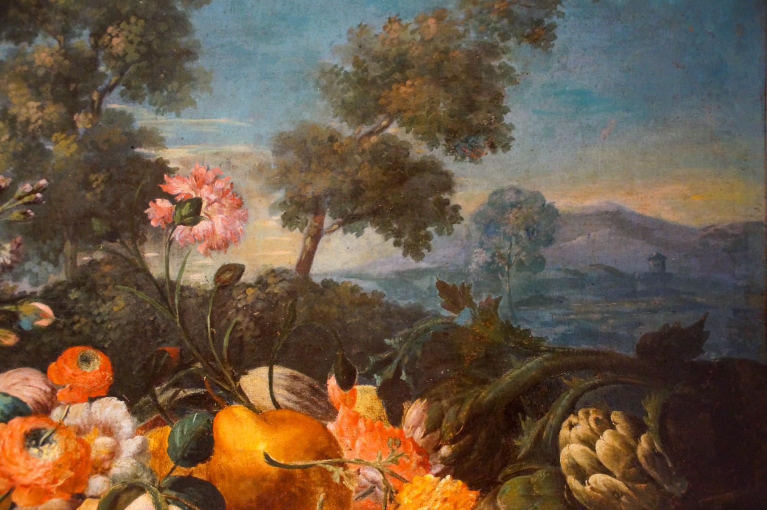 Still Life with Flowers, French School Painting, 17th Century 1