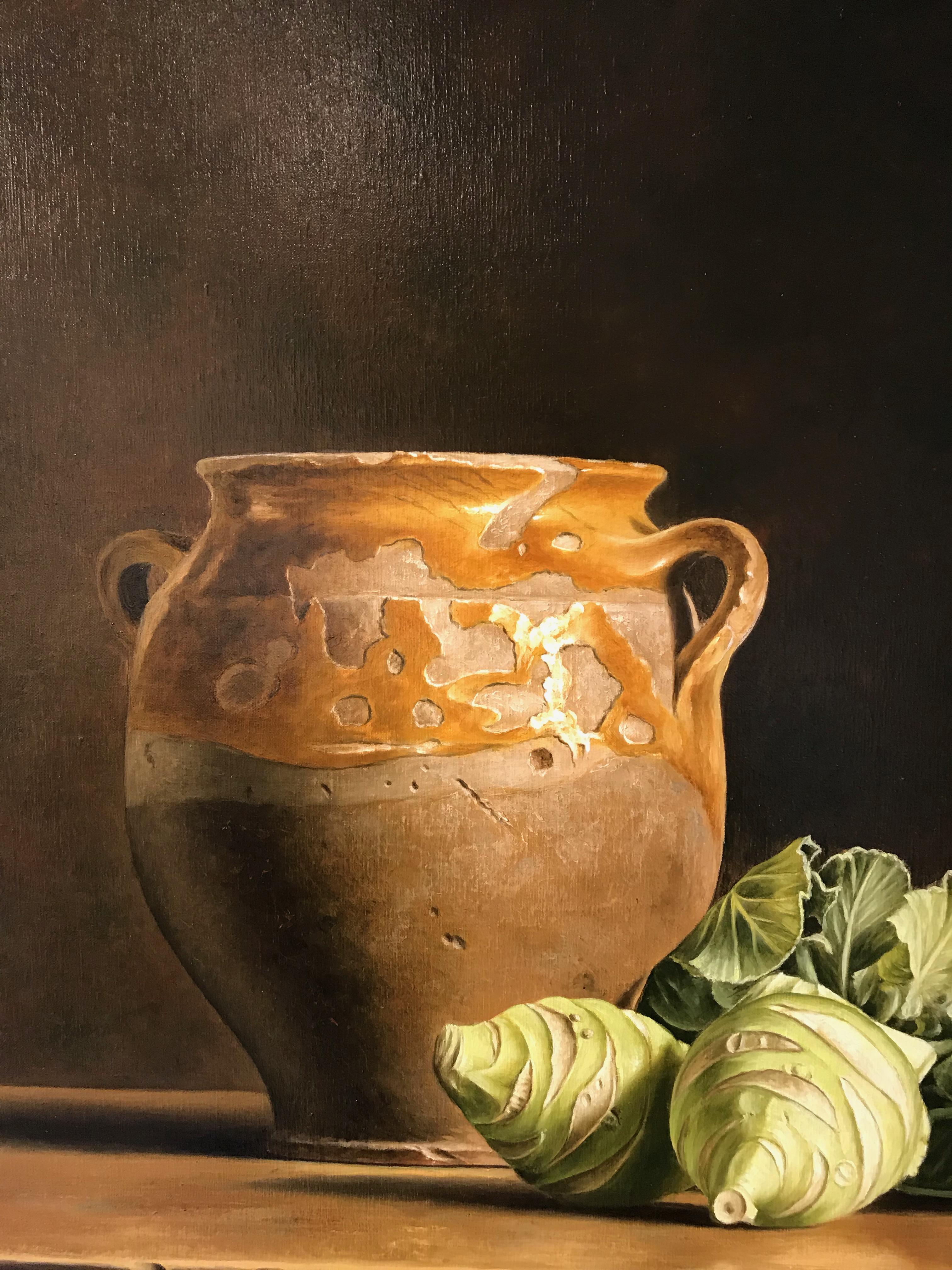 French 'Still Life with Kohlrabi and Turnips' by Stefaan Eyckmans