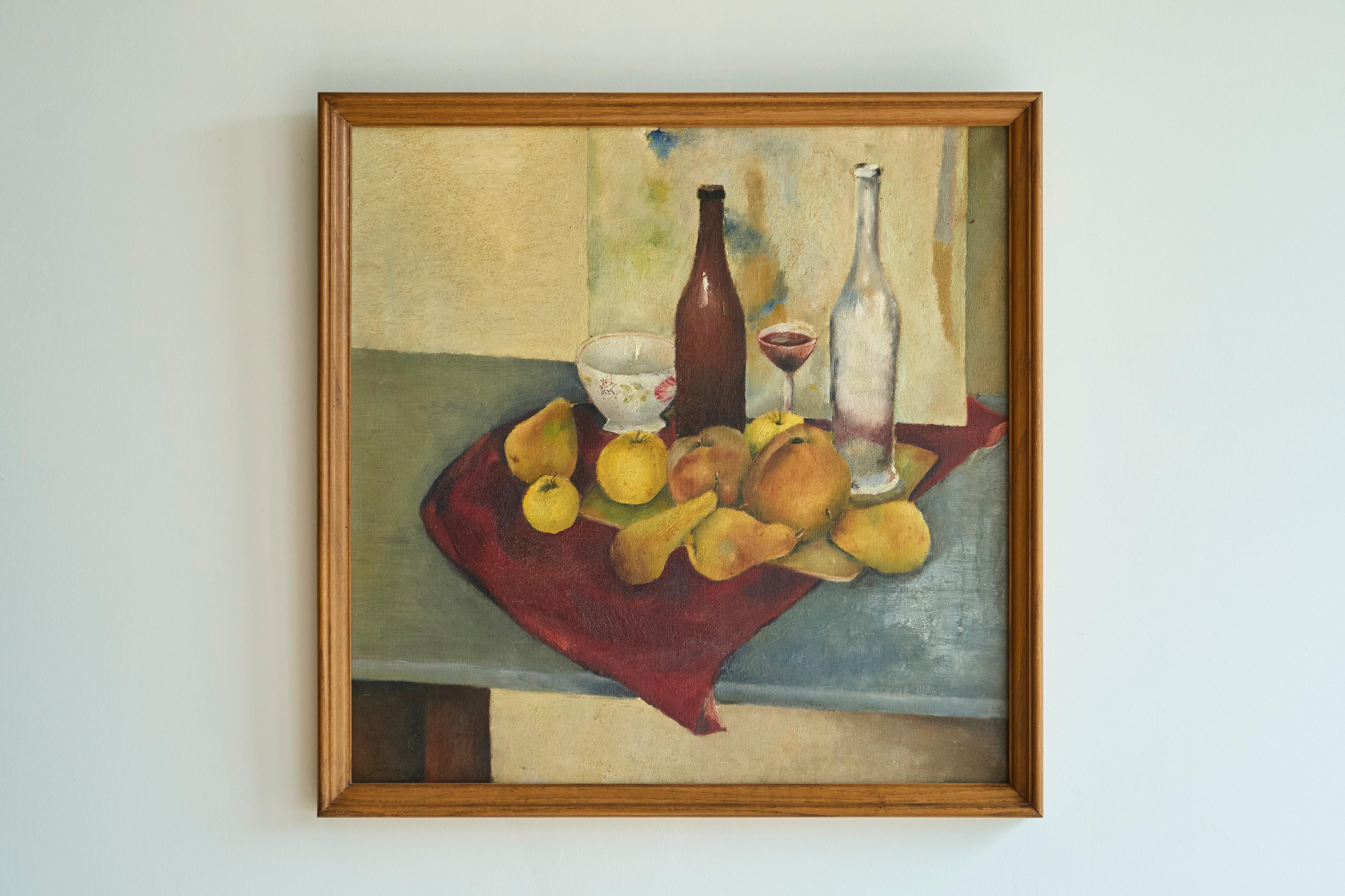 Natura morta con pere Belgio Metà del XX secolo.

Un dipinto grandioso e piuttosto grande. Un po' come Picasso o De Chirico. O Morandi. Natura morta con pere, mele e vino. Ottimi colori e ben dipinti. Metà del XX secolo.

Viene fornito in una