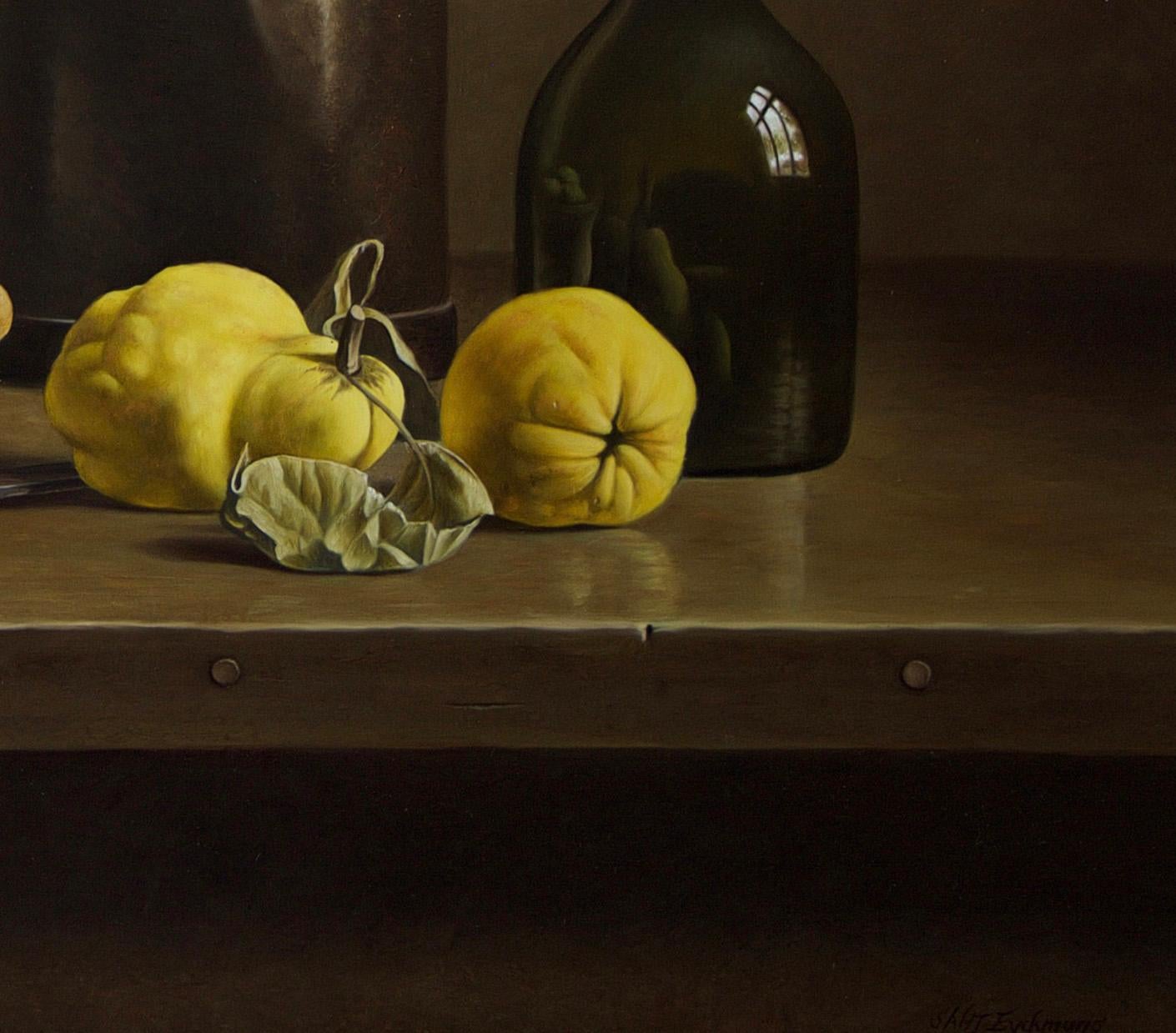 'Still Life with Quinces' by Stefaan Eyckmans For Sale 4