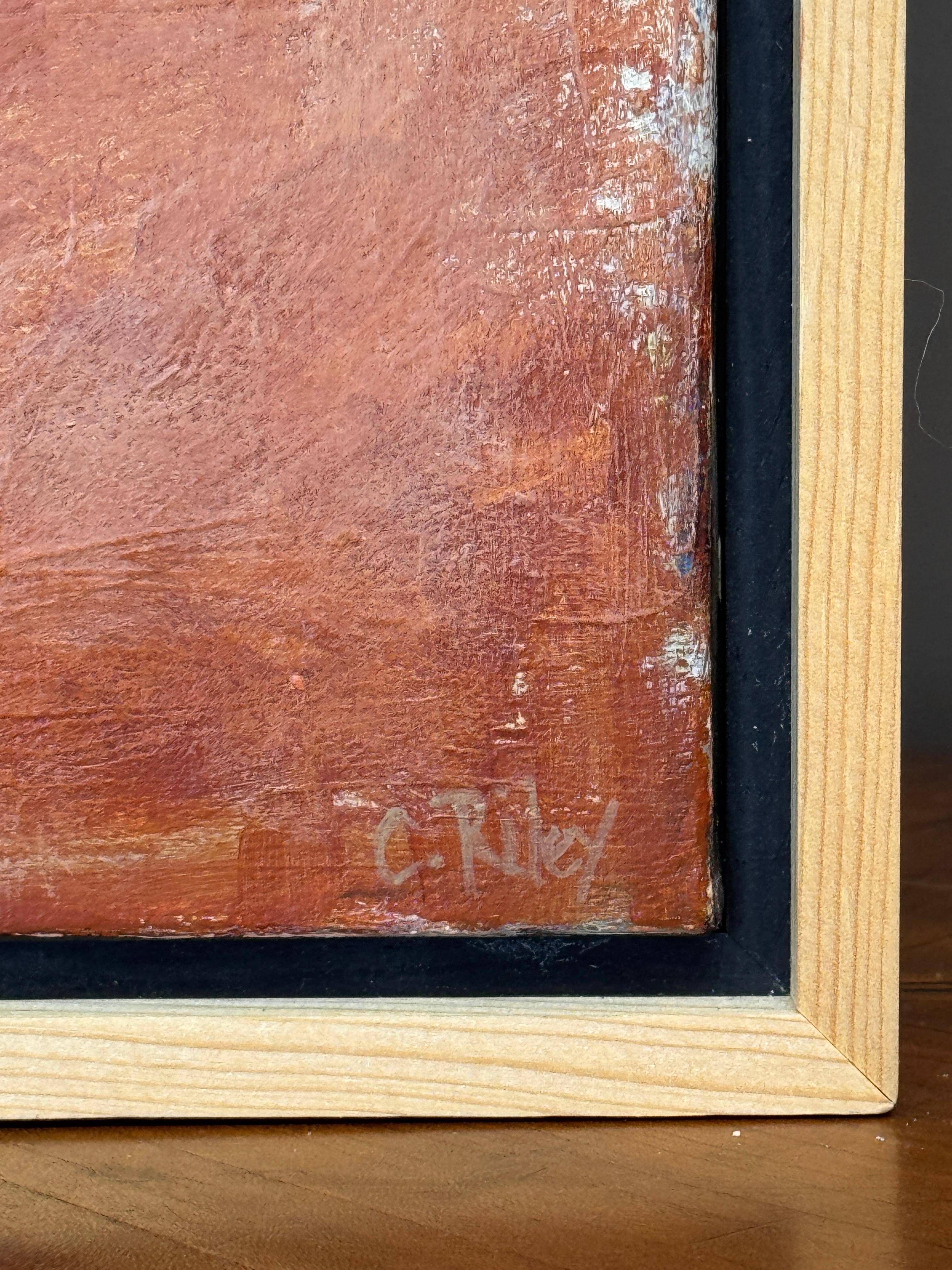 Stilleben mit weißer Vase von Claiborne Riley (21. Jahrhundert und zeitgenössisch) im Angebot