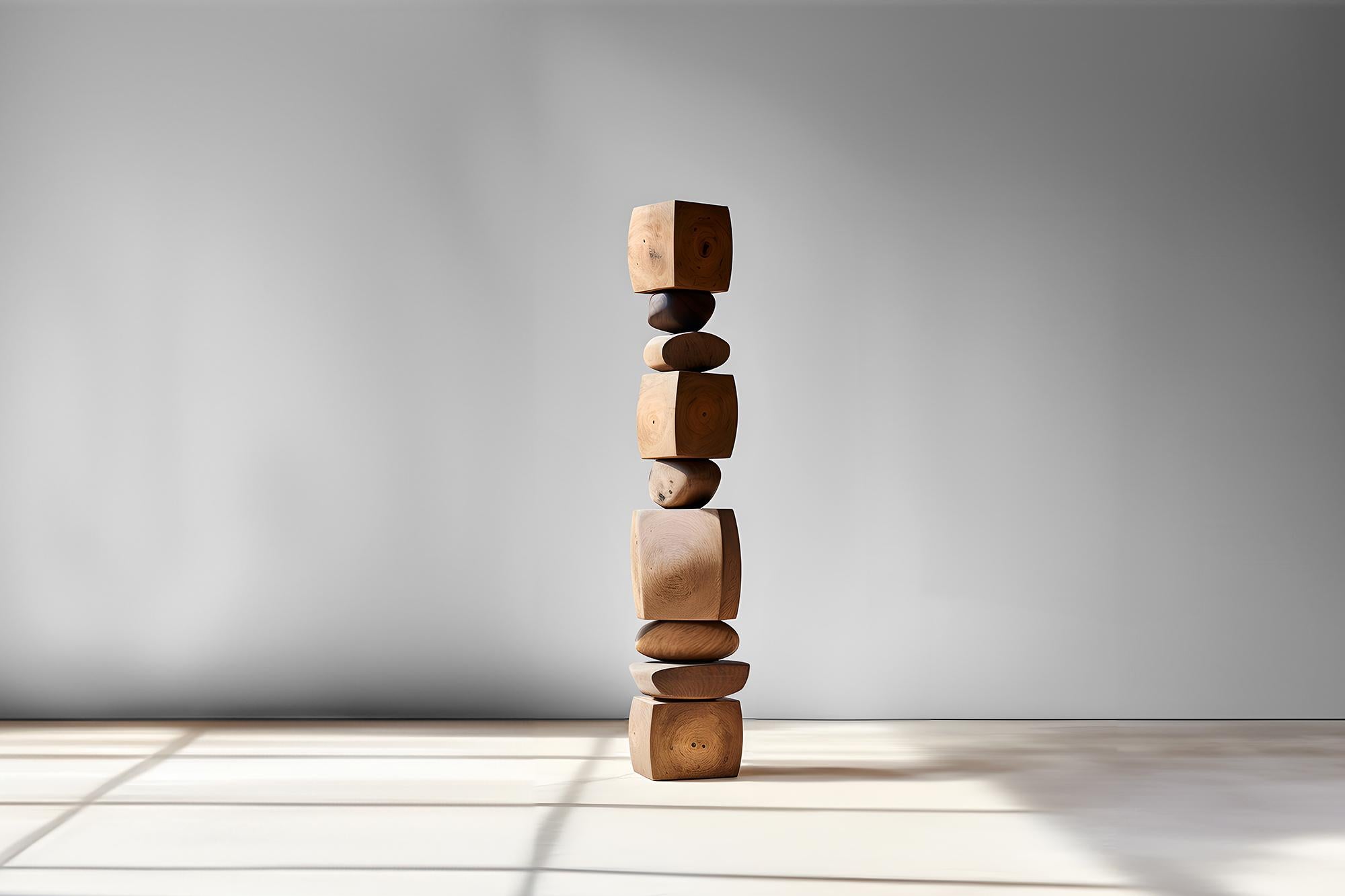 “Still Stand” sculptures by Joel Escalona

Joel Escalona's wooden standing sculptures are objects of raw beauty and serene grace. Each one is a testament to the power of the material, with smooth curves that flow into one another, inviting the