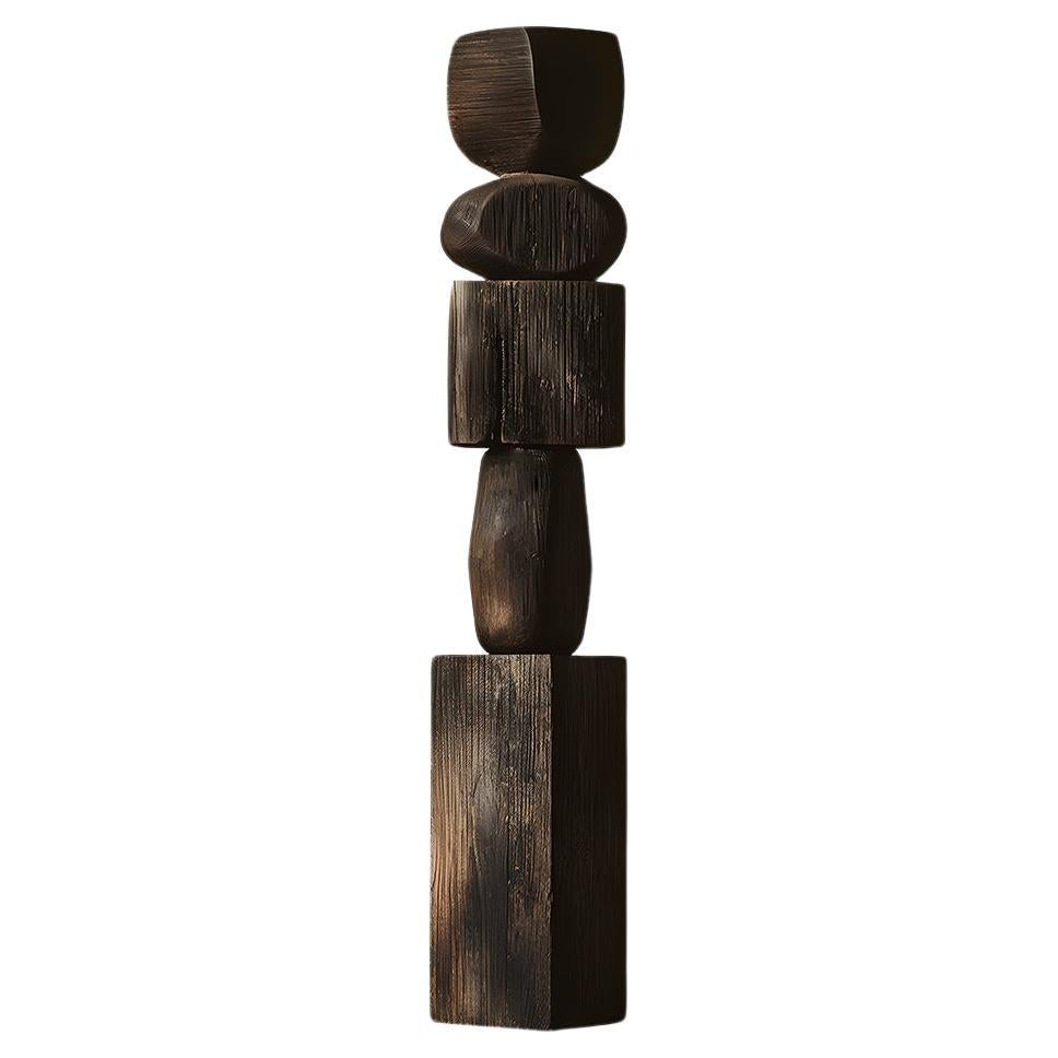 Still Stand No78, Elegance Redefined in Burned Oak by NONO For Sale