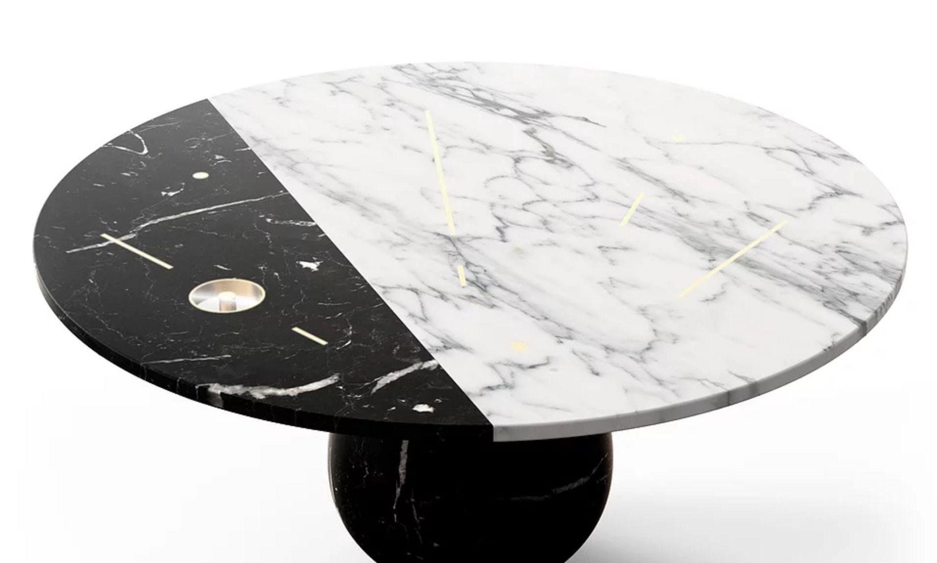 Contemporary Stilla Marble Table by Marmi Serafini For Sale