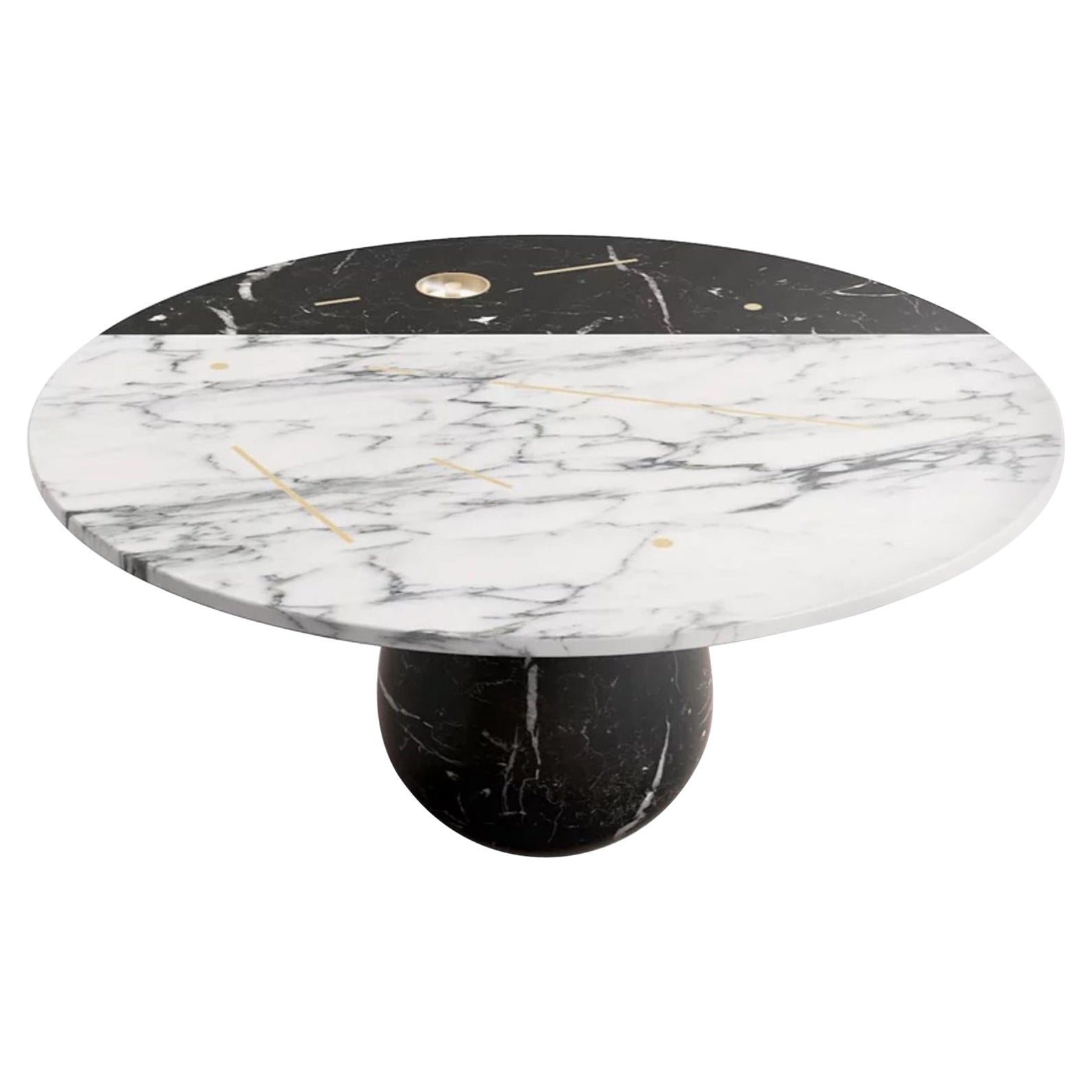 Stilla Marble Table by Marmi Serafini For Sale