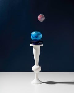 Stillness- Une collection moderne de pièces sculpturales en marbre et en verre de Murano