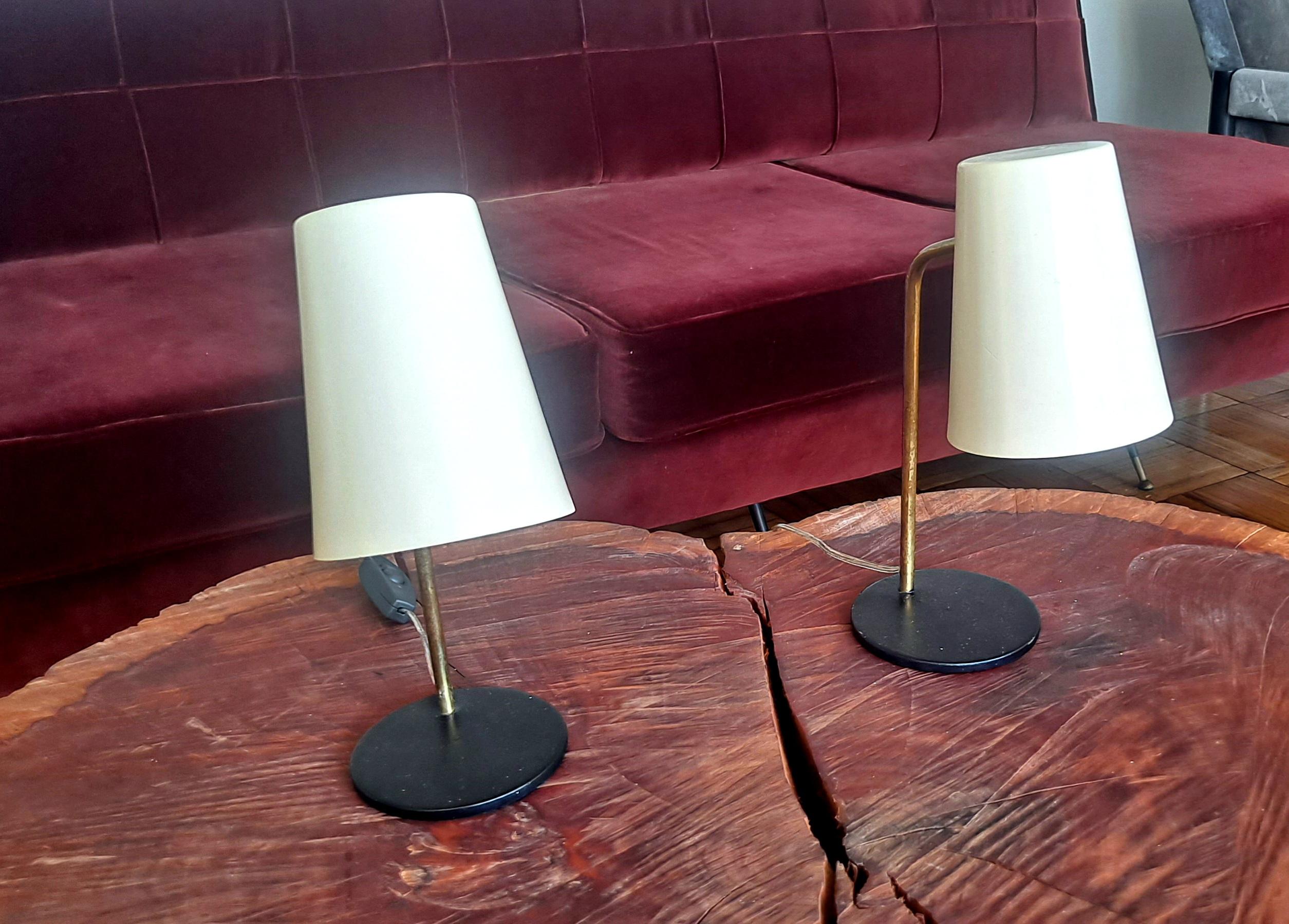 Coppia di lampade da tavolo Stillux in vendita 1