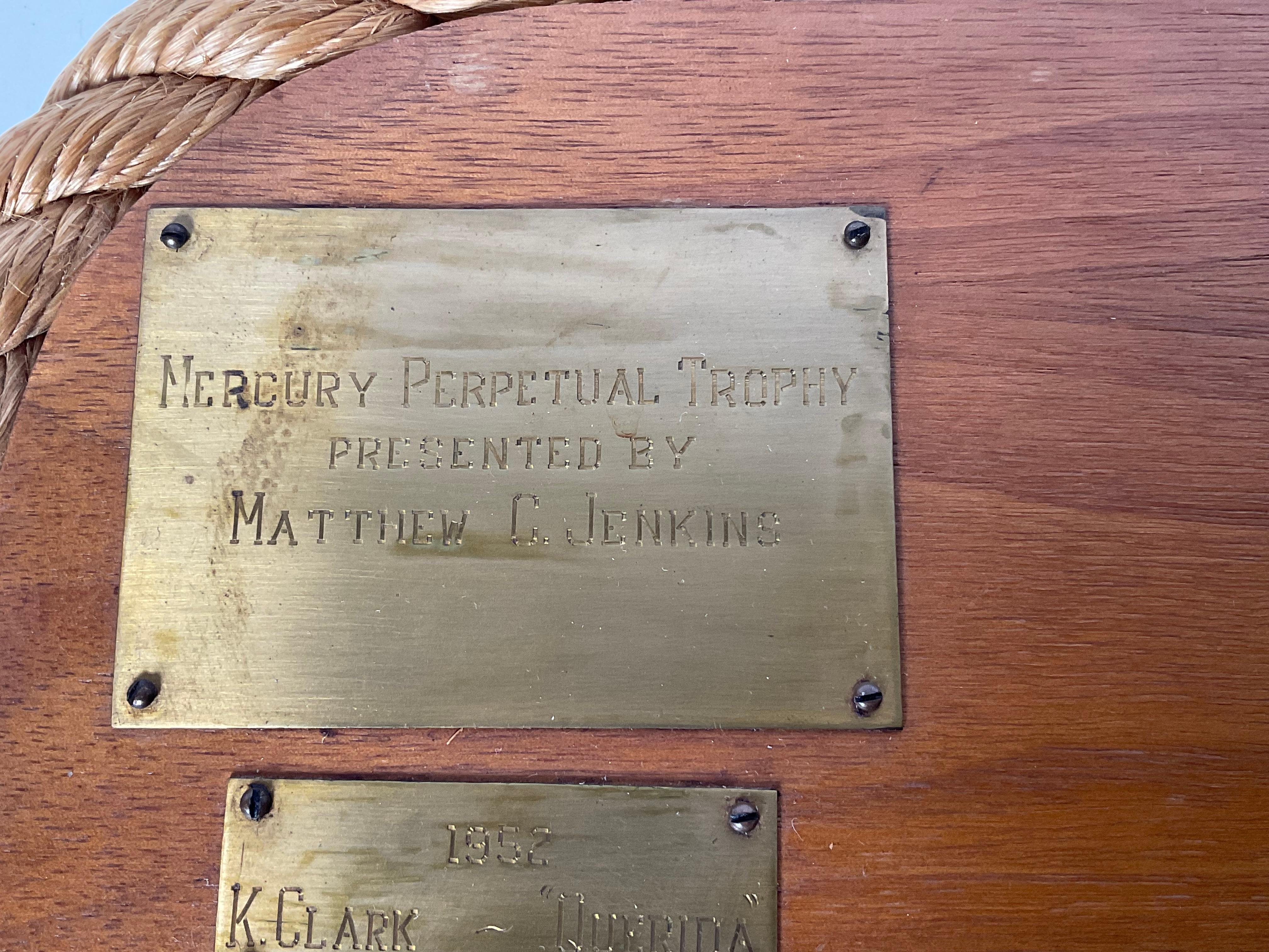 Trophée du Stillwater Yacht Club en vente 4