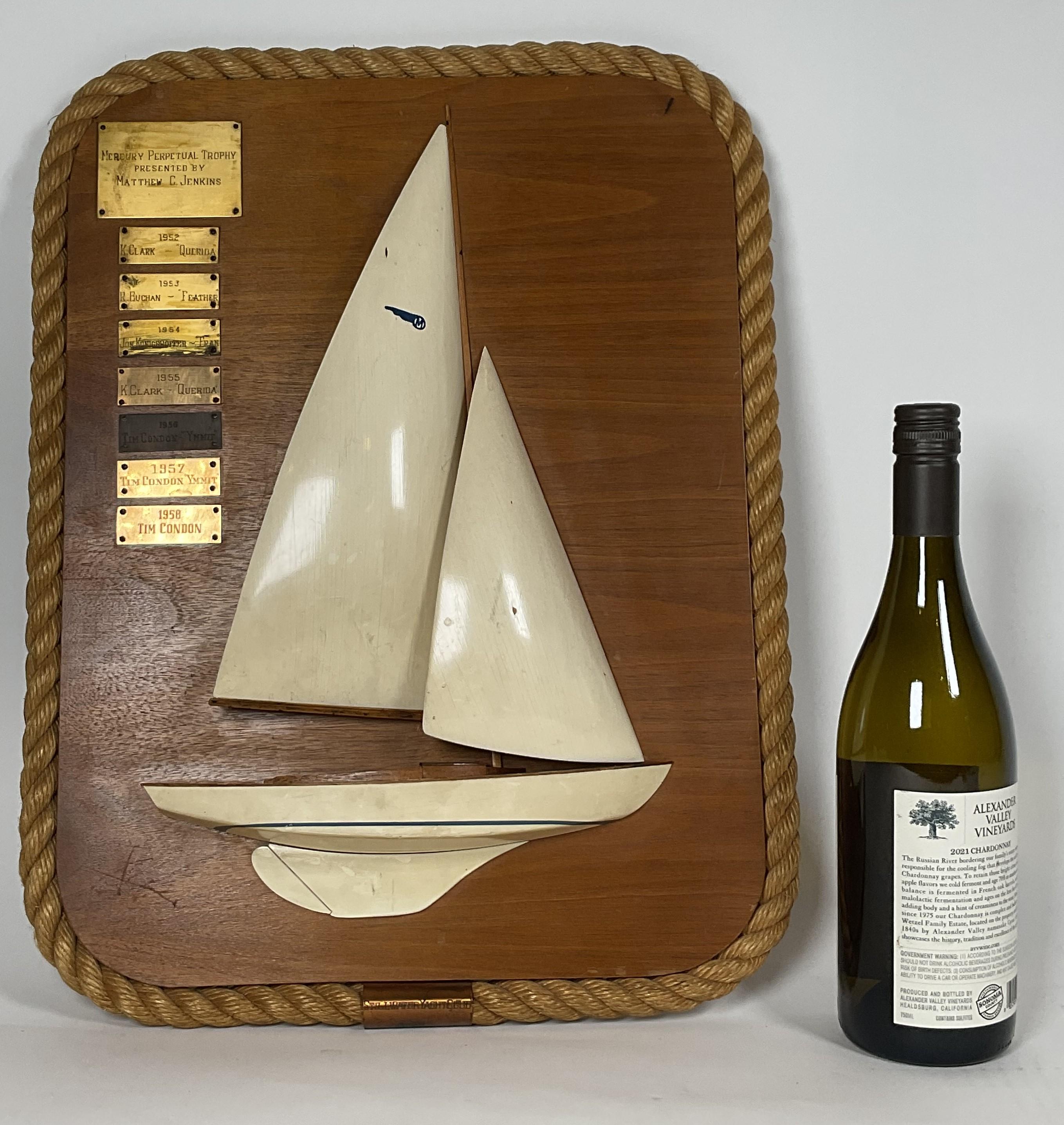 Nord-américain Trophée du Stillwater Yacht Club en vente