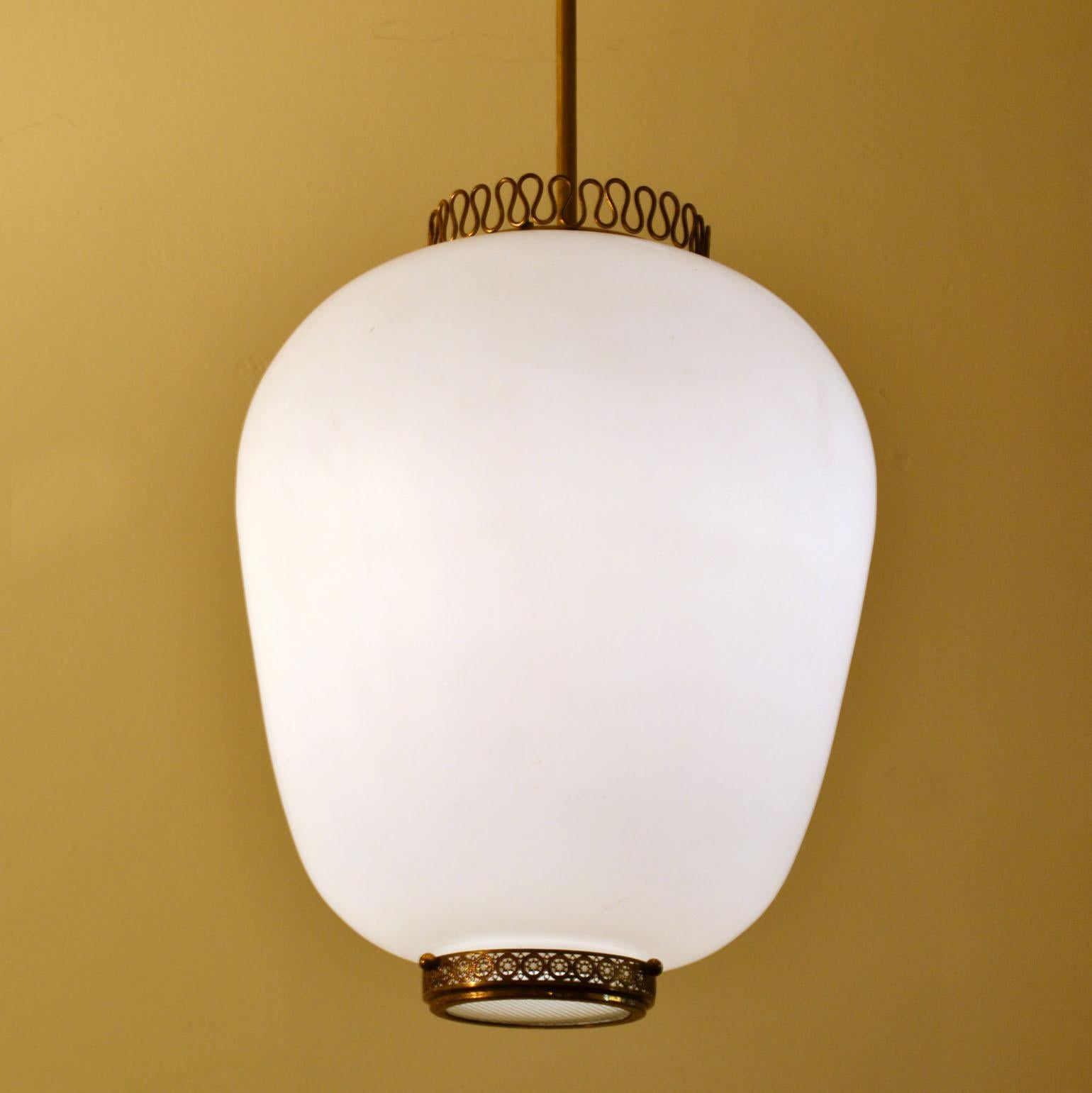 pendant light with diffuser