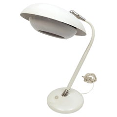 Stilnovo 1950s, Mid-Century Italian White Table Lamp