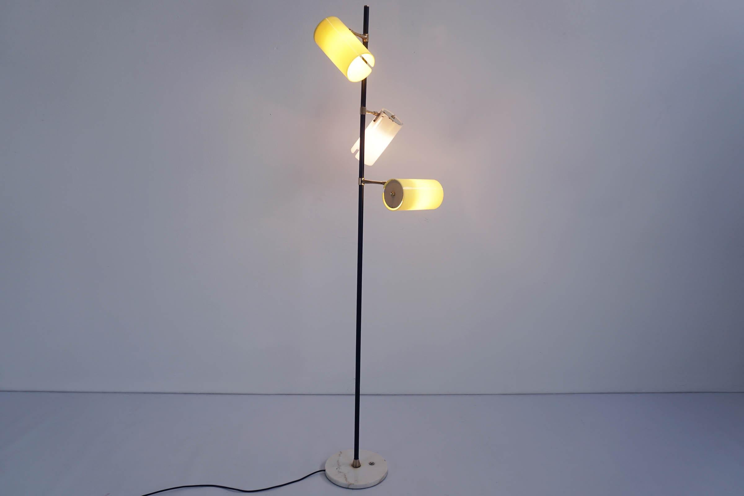 Mid-Century Modern Stilnovo 1960 Floor Lamp For Sale