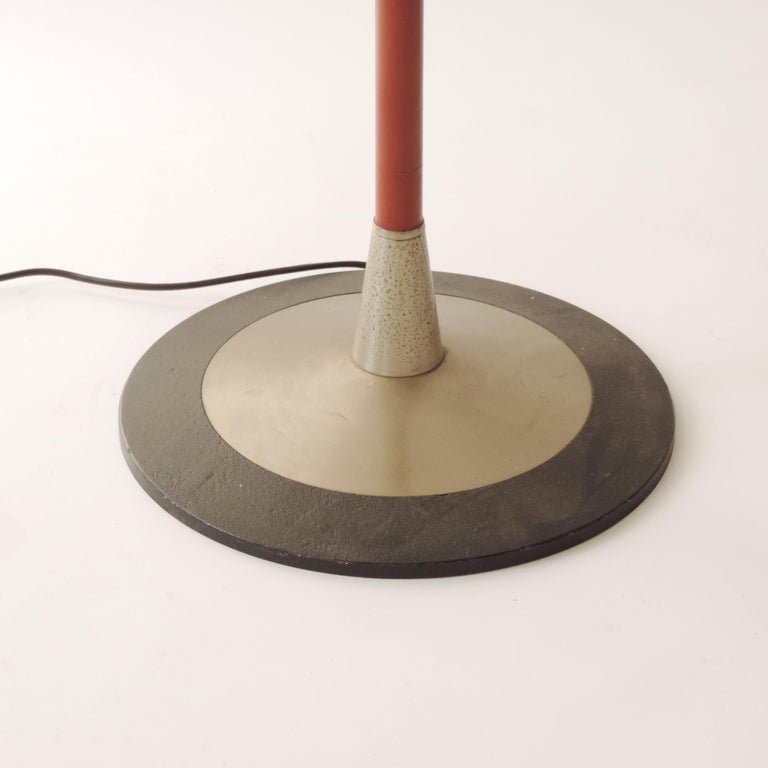 Mid-Century Modern Stilnovo Adjustable Floor Lamp, Italy, 1950s For Sale