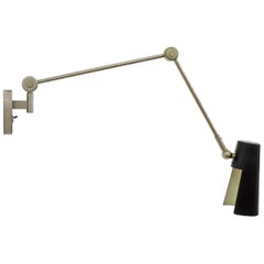 Stilnovo Adjustable Wall Lamp, 1950s