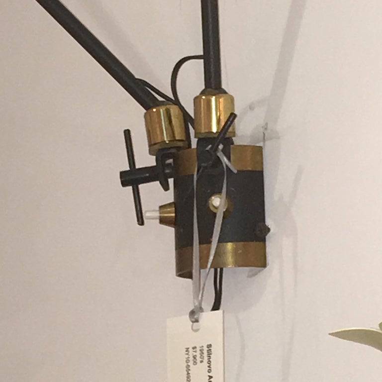 Stilnovo Articulating Double Sconce For Sale at 1stDibs