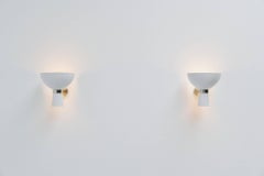 Stilnovo Attributed Diabolo Uplighter Wall Lamps, Italy, 1960