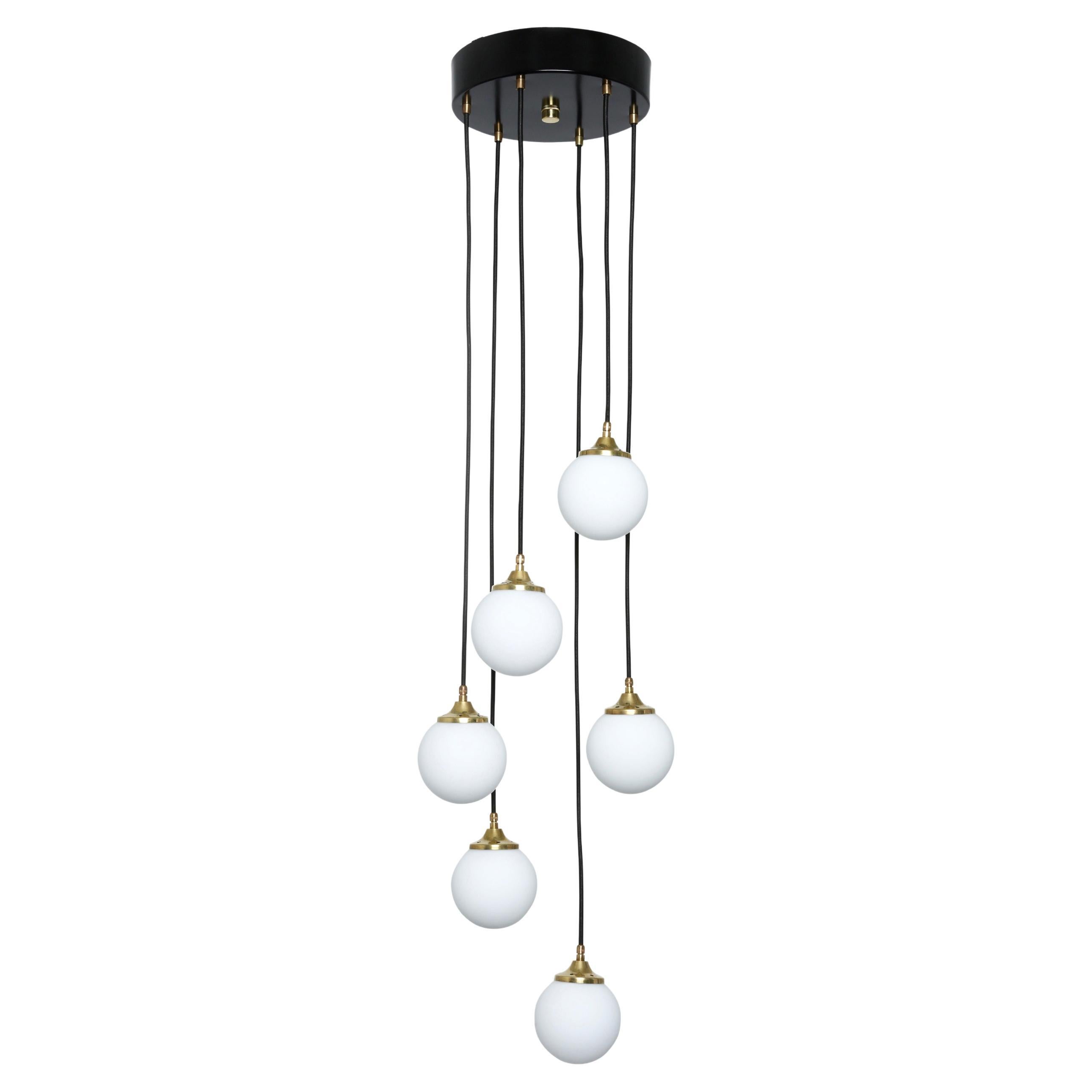 Lustre en cascade Stilnovo, Italie vers 1950 en vente