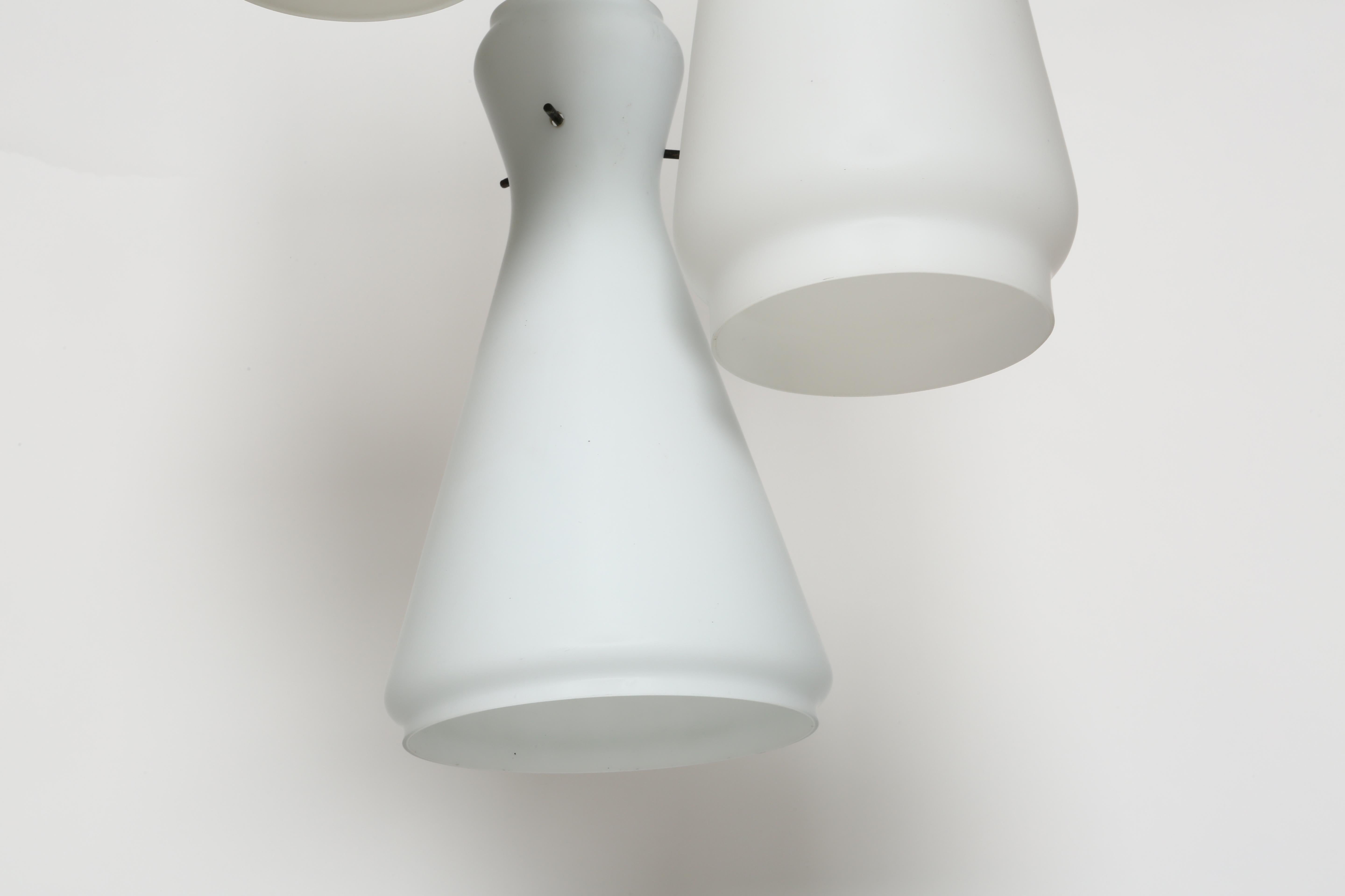 Stilnovo Cascading Chandelier, Italy circa 1960s For Sale 1