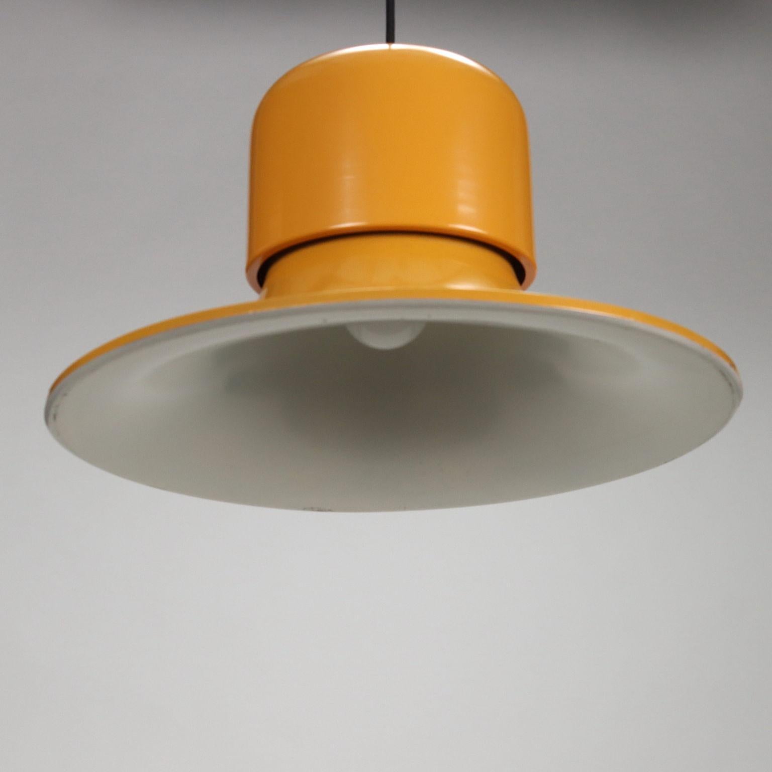 Stilnovo Ceiling Lamp Alluminium, Italy, 1960s-1970s In Good Condition In Milano, IT