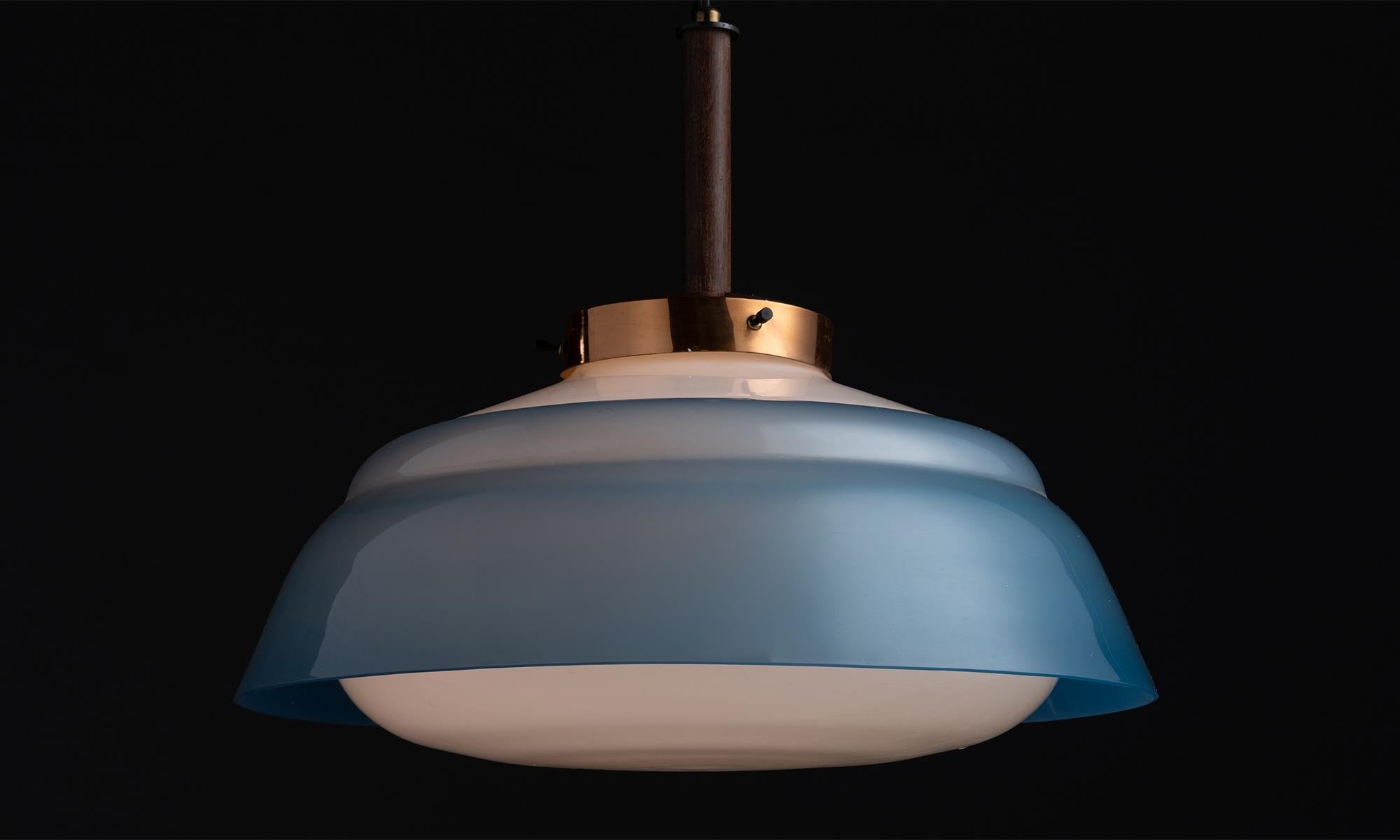 Italian Stilnovo Ceiling Lamp, Italy circa 1960