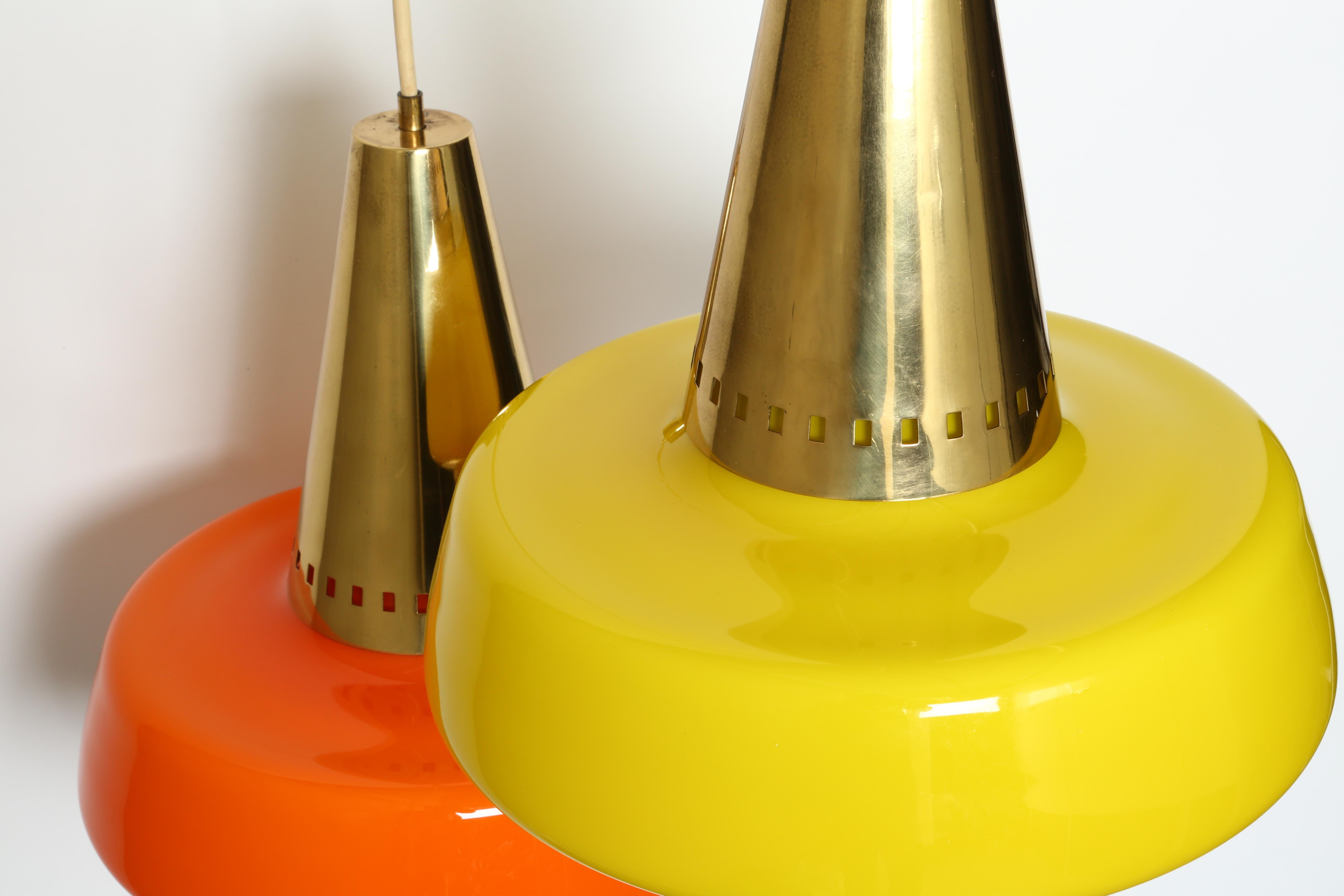 Stilnovo Ceiling Pendant model 2083, Italy 1960s For Sale 7