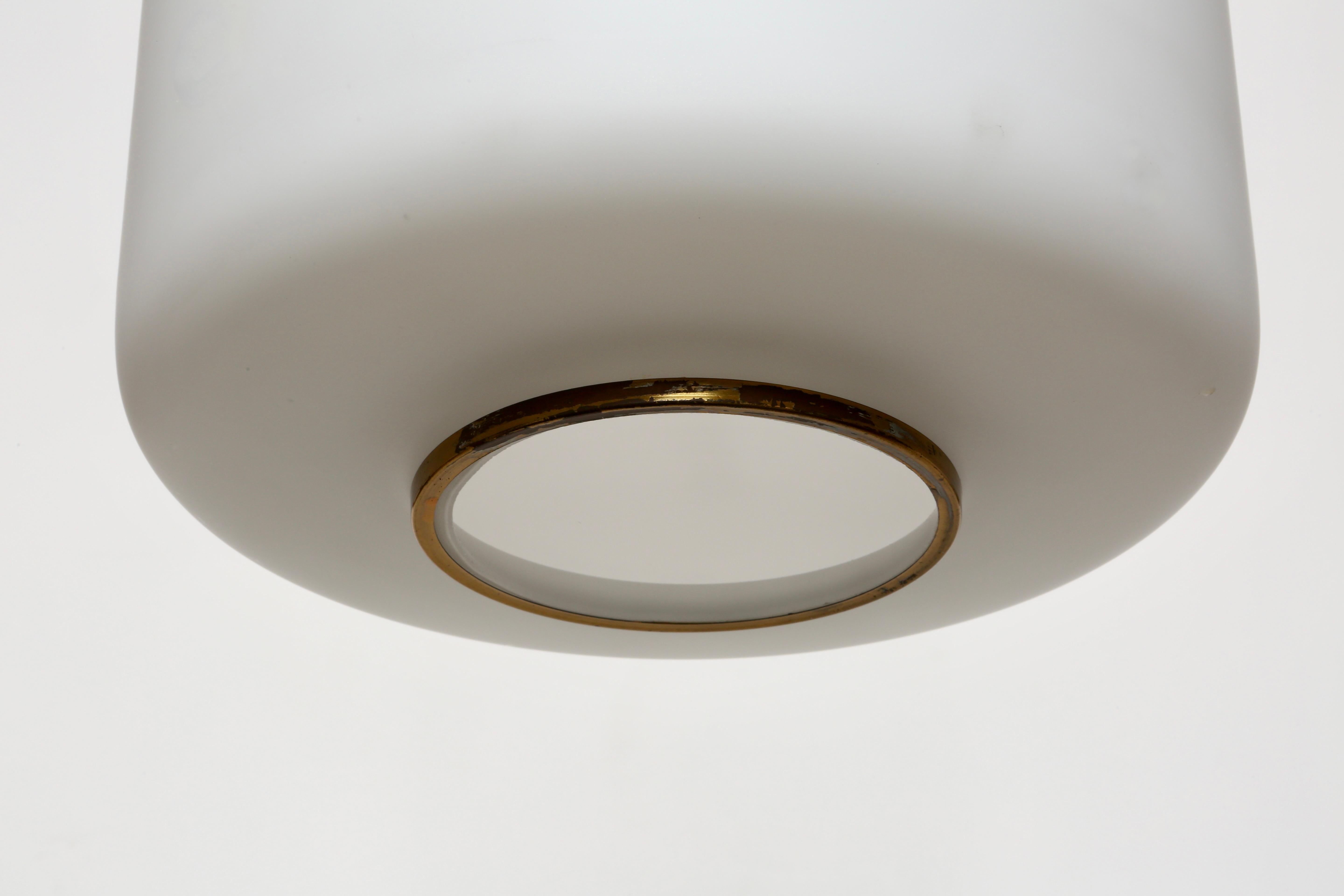 Metallo Pendente da soffitto Stilnovo Italia, anni '60 in vendita