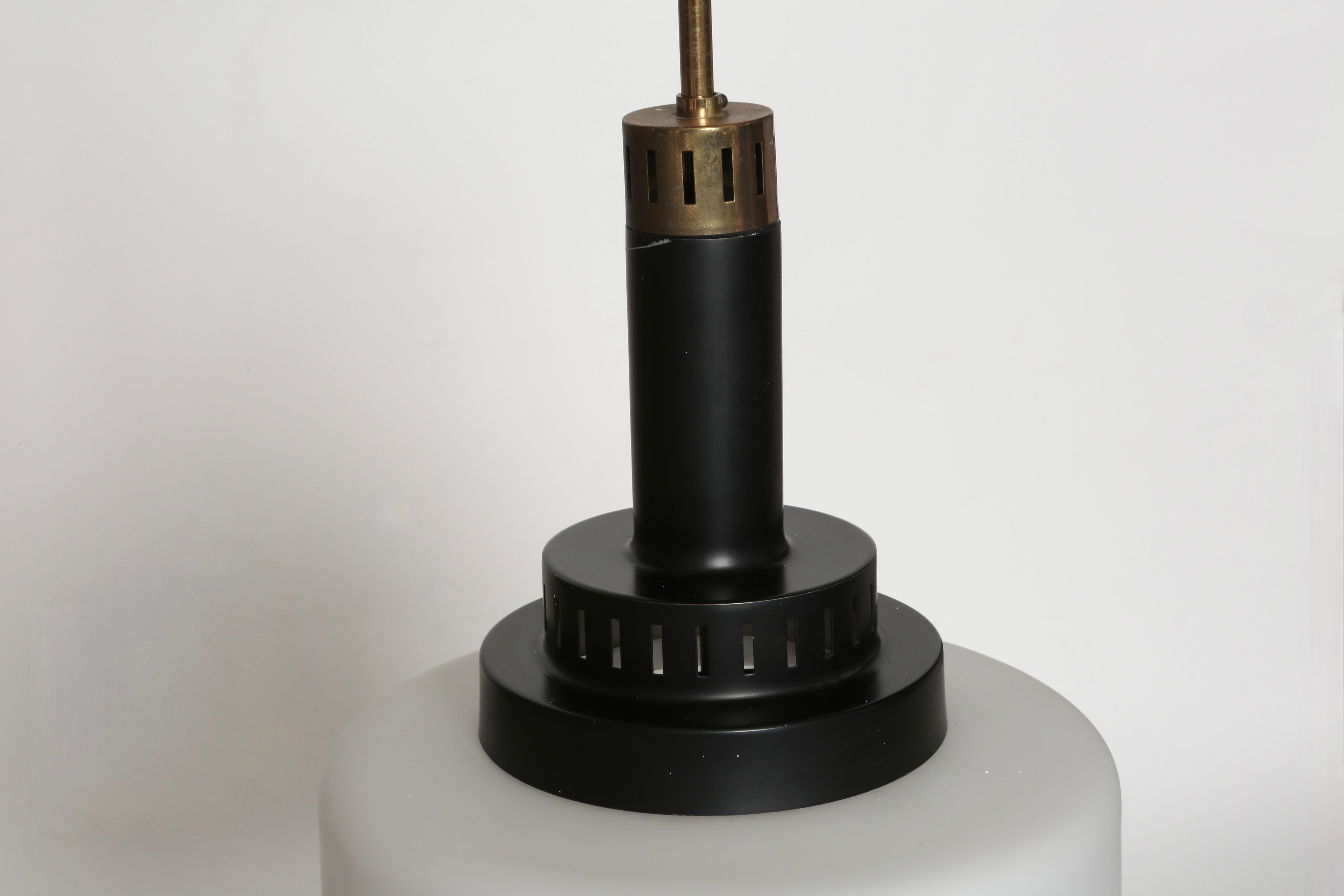 Metallo Pendente da soffitto Stilnovo, Italia circa 1960 in vendita