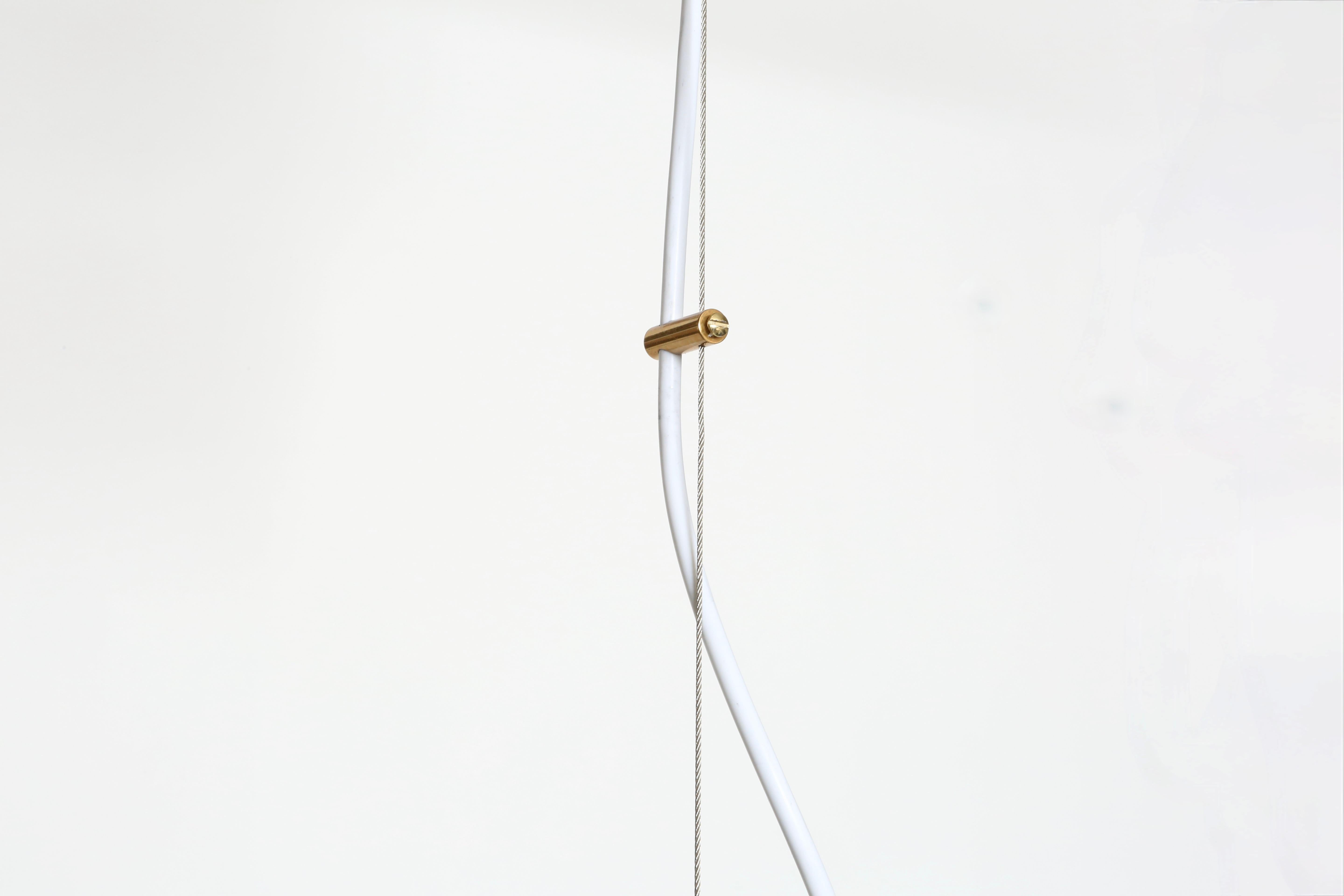 Mid-20th Century Stilnovo ceiling pendant Model 1140, Italy circa 1960s For Sale