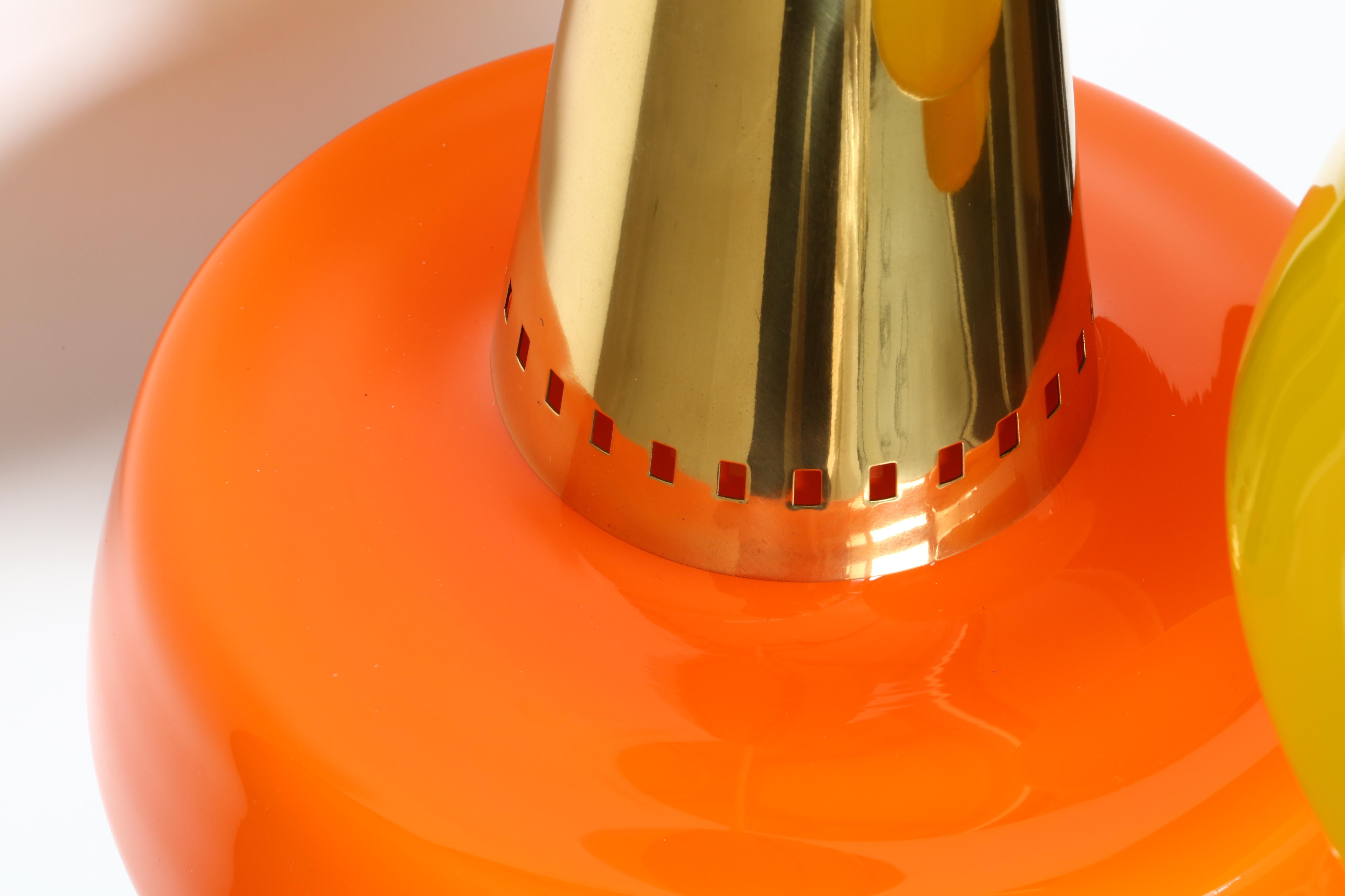 Colgante de techo Stilnovo modelo 2083, Italia Años 60 en venta 6