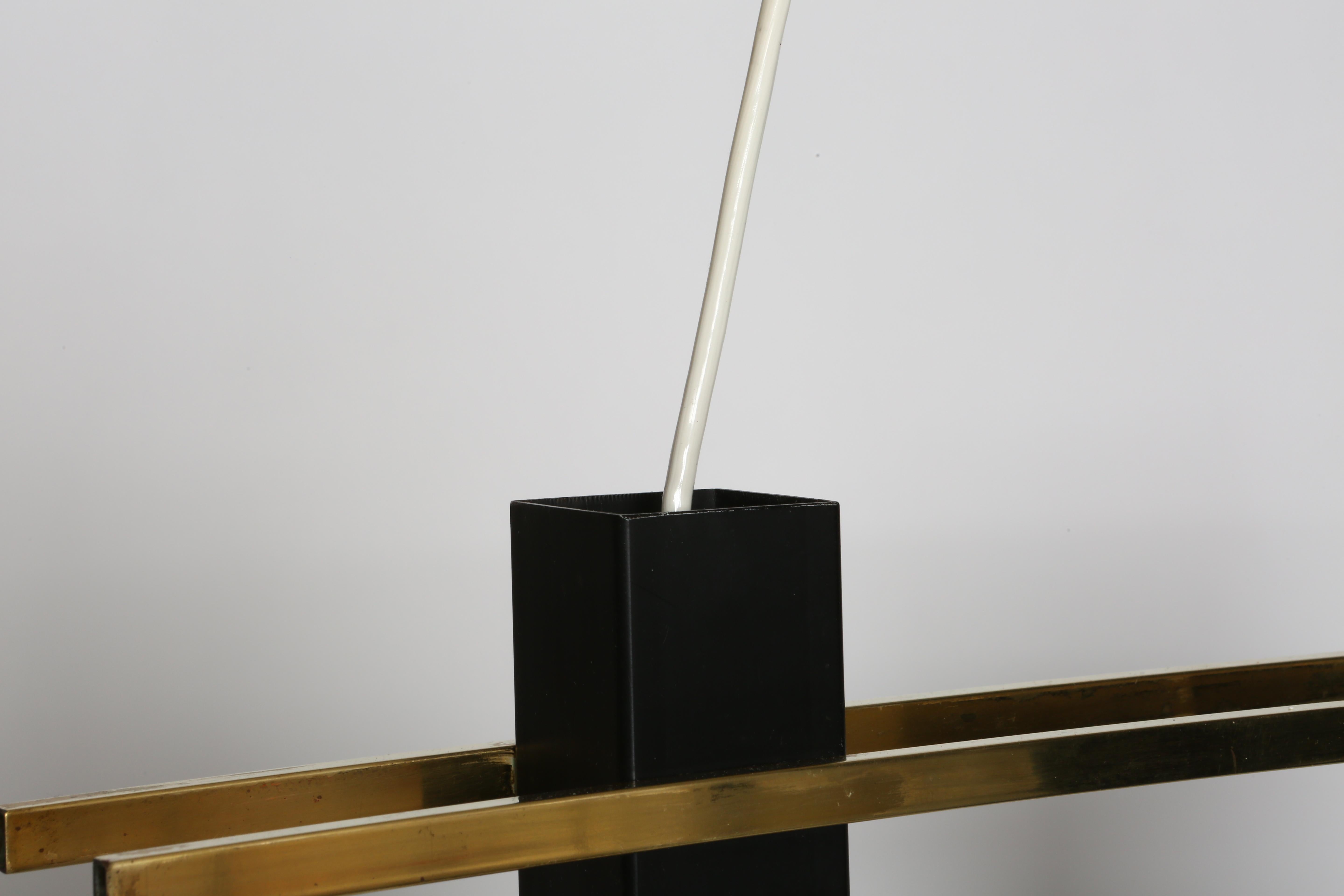 Suspension de plafond Stilnovo à 3 lumières, Italie vers 1960 en vente 2