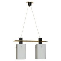 Pendente da soffitto a 3 luci Stilnovo, Italia, circa anni '60