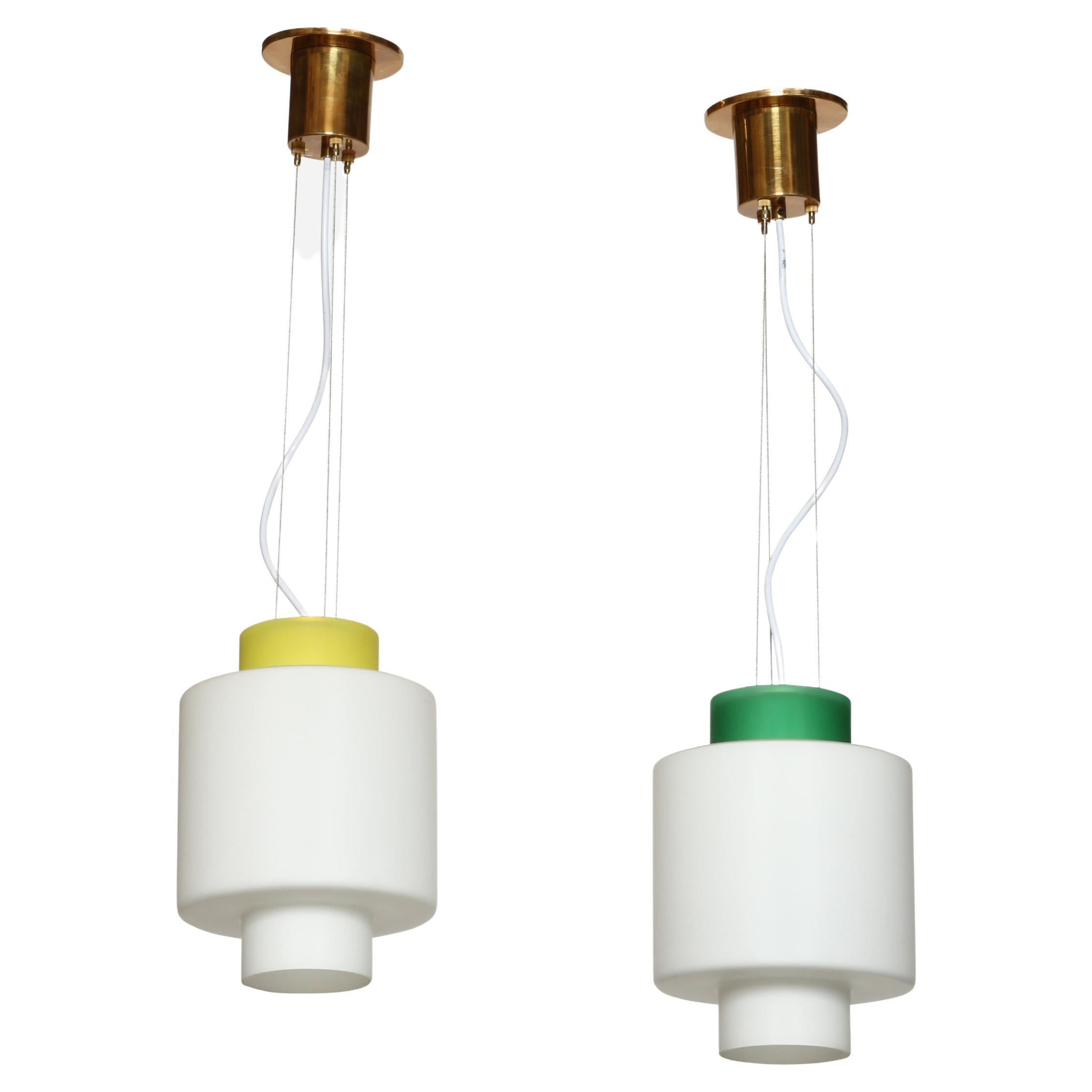 Stilnovo ceiling pendants, set of 3 For Sale 1