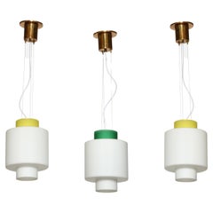 Stilnovo ceiling pendants, set of 3