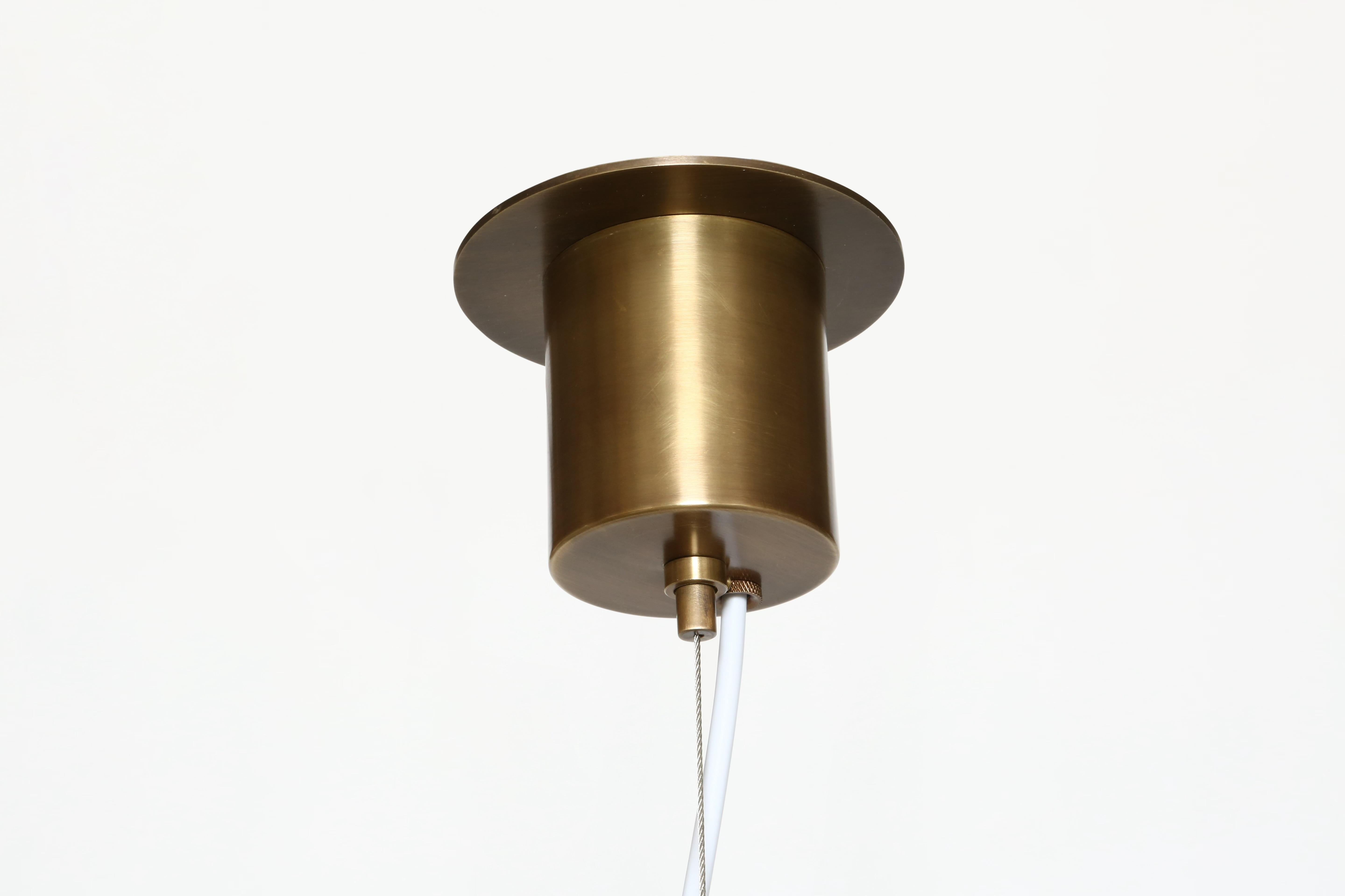 Suspensión de techo Stilnovo, Italia circa 1960s Latón en venta