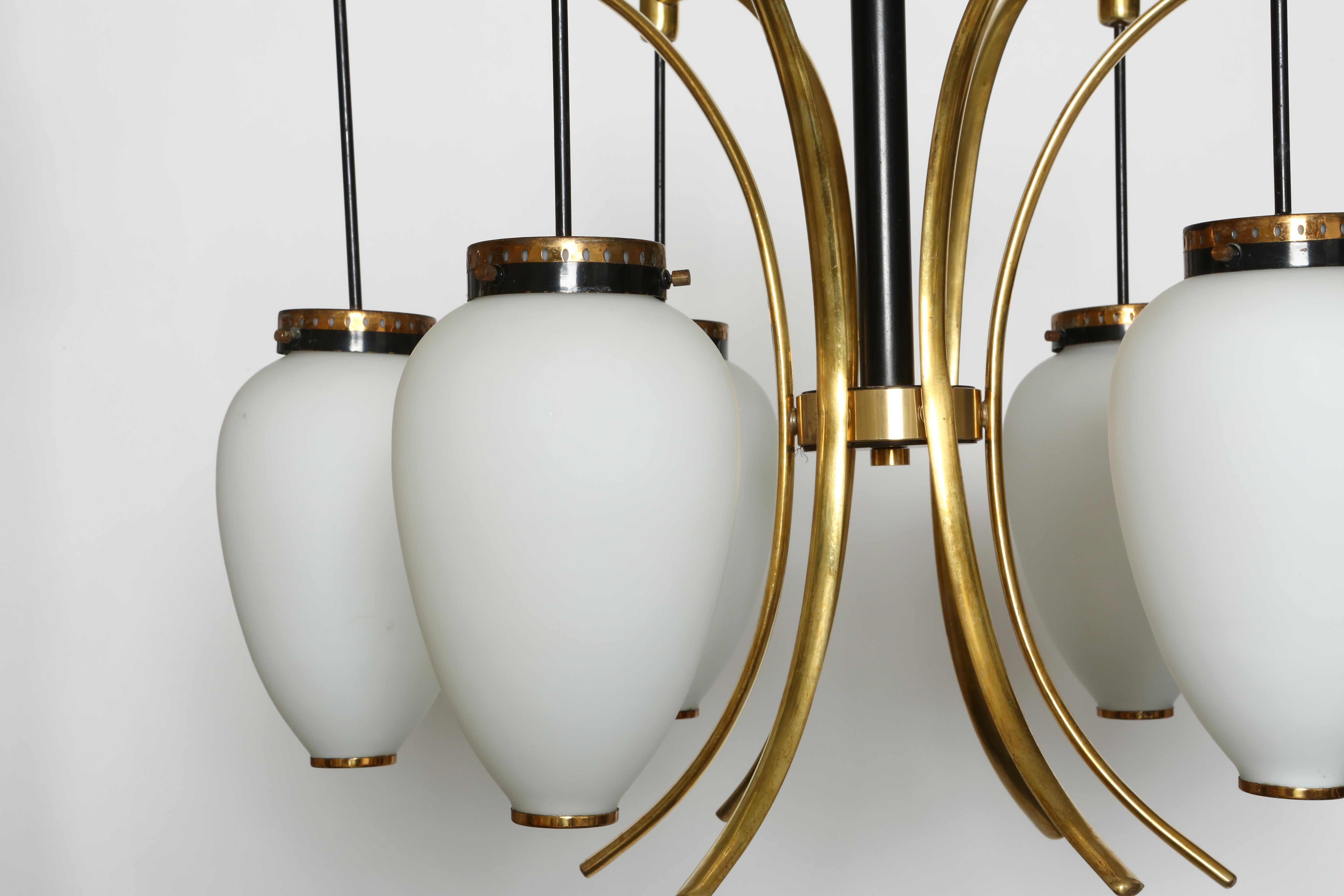 Lustre Stilnovo circa 1960s en vente 2