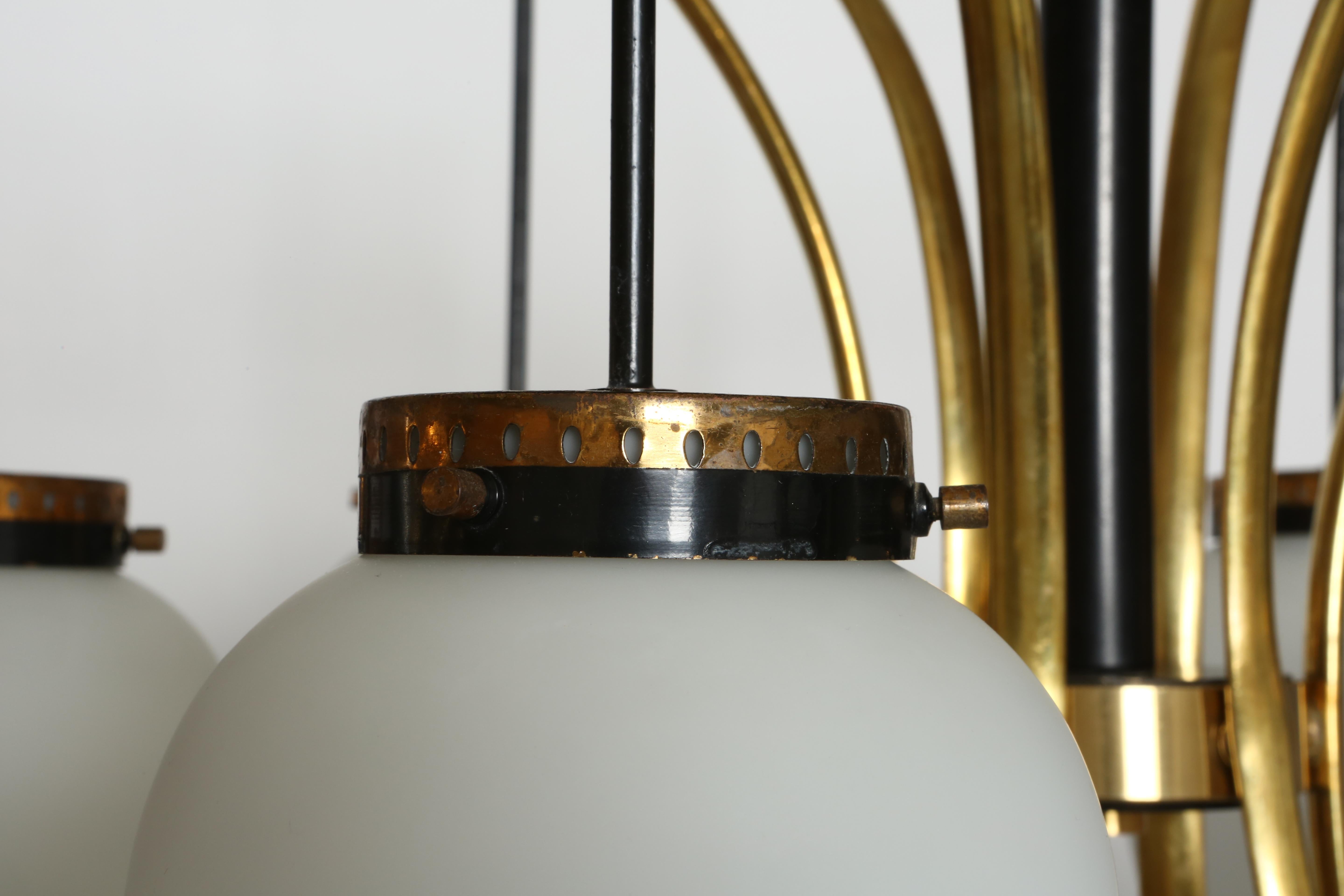 Lustre Stilnovo circa 1960s en vente 4